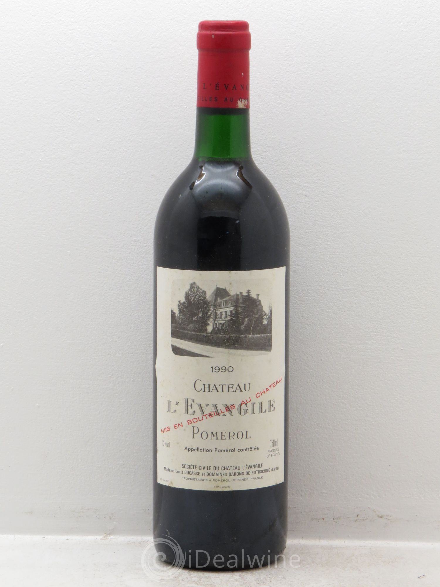 Château l' Évangile 1990 - Lot de 1 bouteille - 0