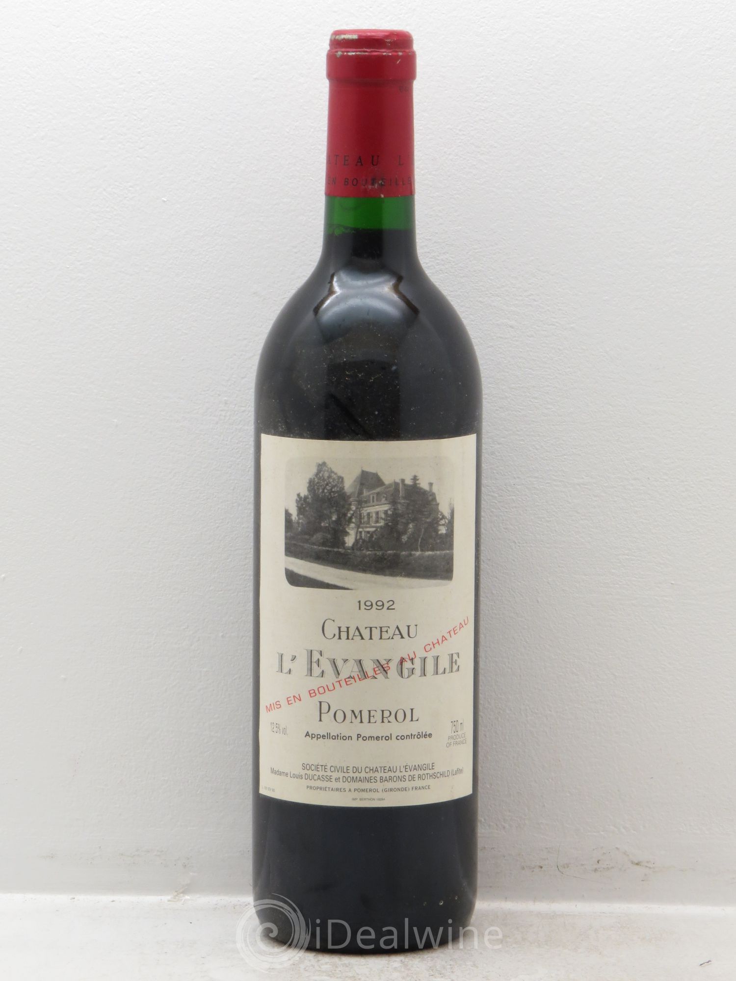 Château l' Évangile 1992 - Lot de 1 bouteille - 0