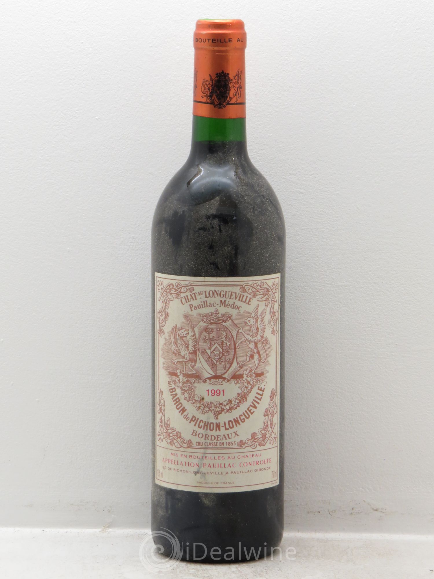 Pichon Longueville Baron 2ème Grand Cru Classé 1991 - Lot de 1 bouteille - 0
