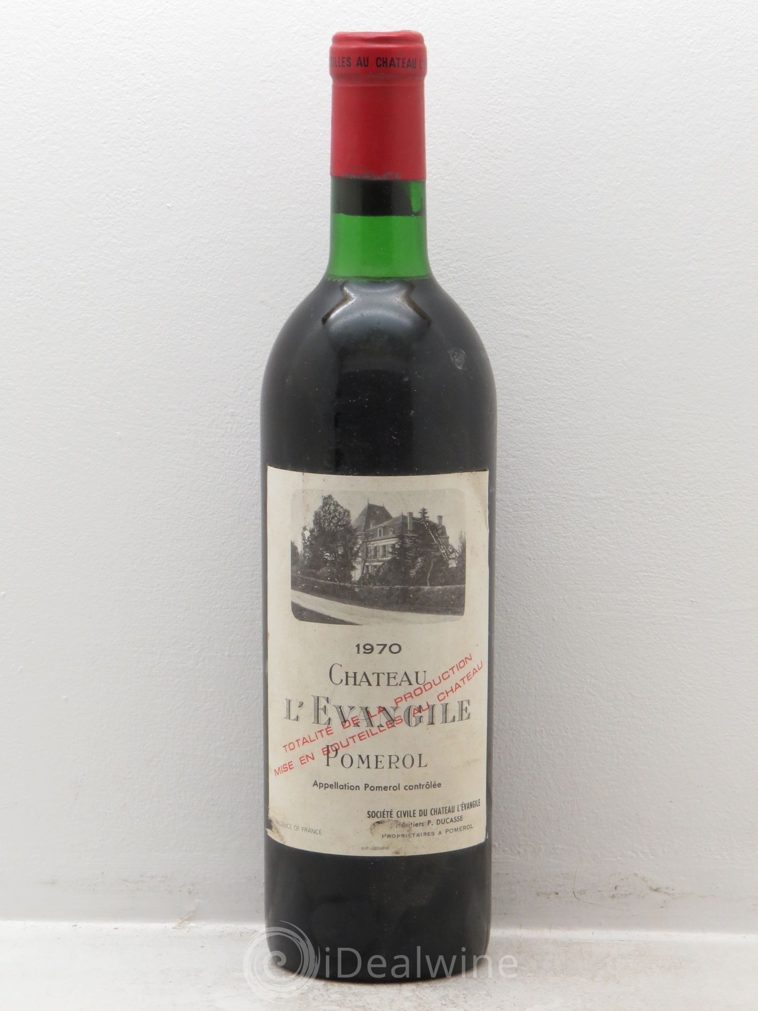 Château l' Évangile 1970 - Lot de 1 bouteille - 0