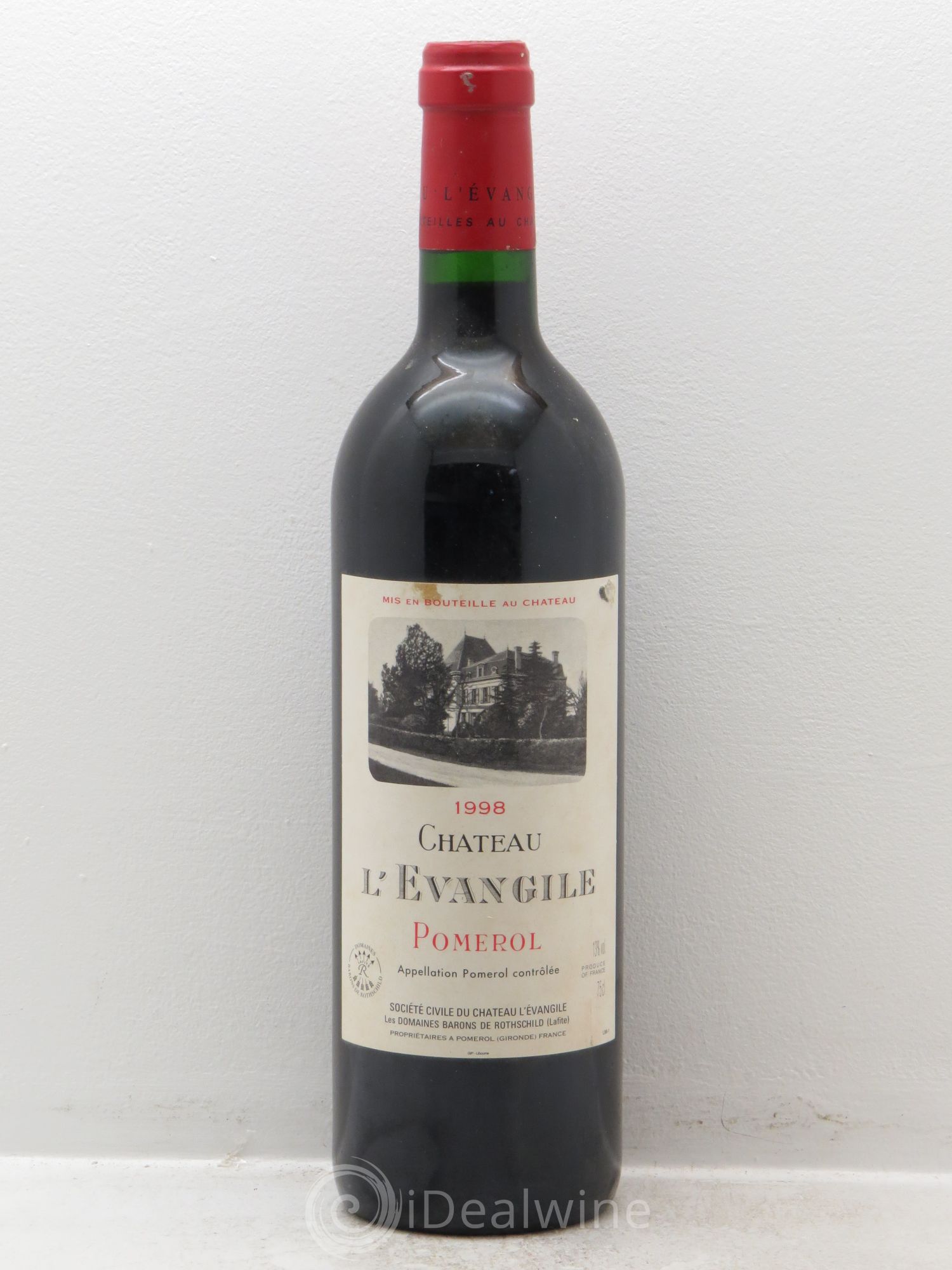 Château l' Évangile 1998 - Lot de 1 bouteille - 0
