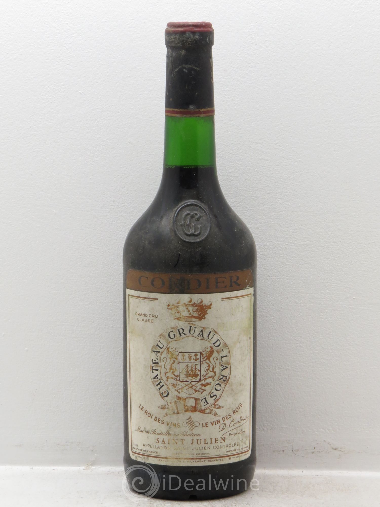 Château Gruaud Larose 2ème Grand Cru Classé 1970 - Lot de 1 bouteille - 0