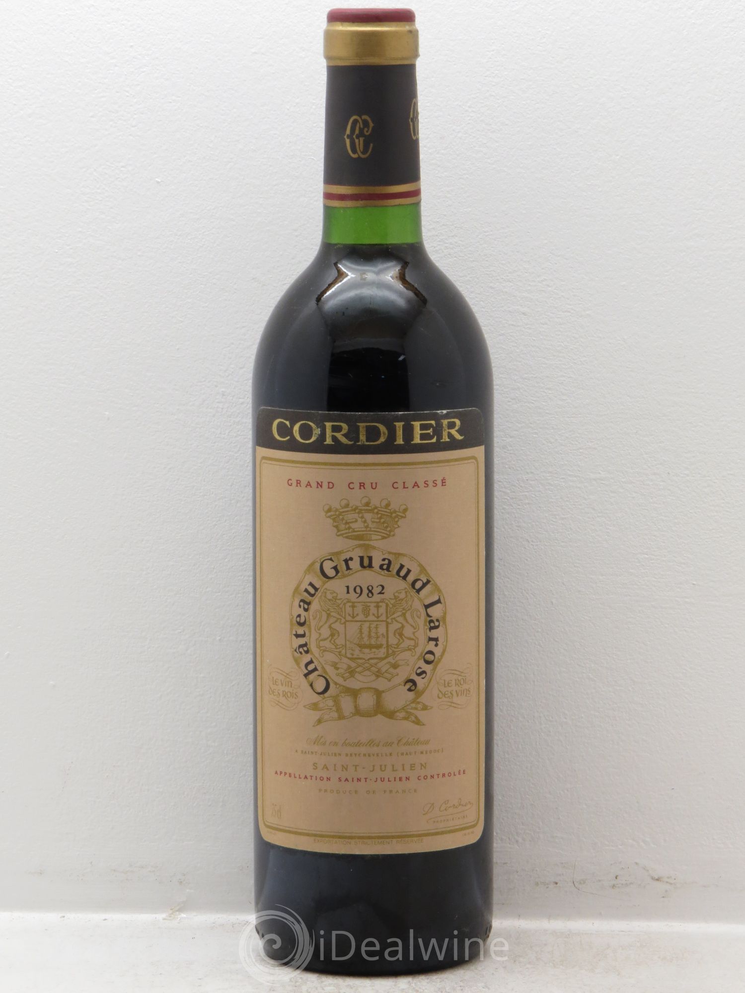 Château Gruaud Larose 2ème Grand Cru Classé 1982 - Lot de 1 bouteille - 0