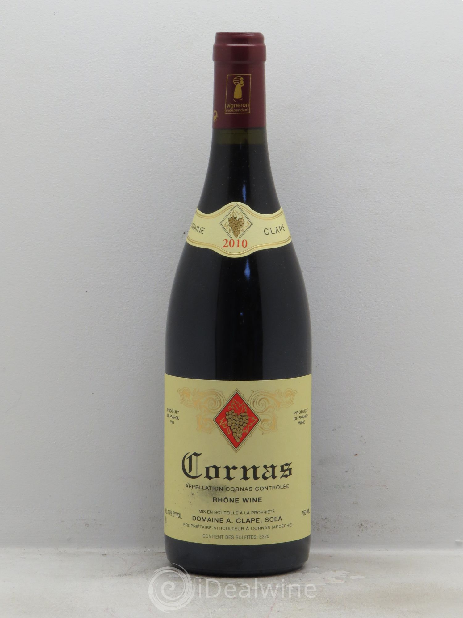 Cornas Auguste Clape 2010 - Lot de 6 bouteilles - 0