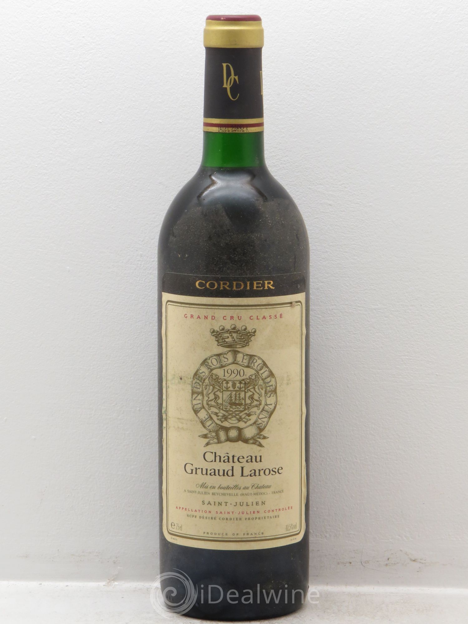 Château Gruaud Larose 2ème Grand Cru Classé 1990 - Lot de 1 bouteille - 0