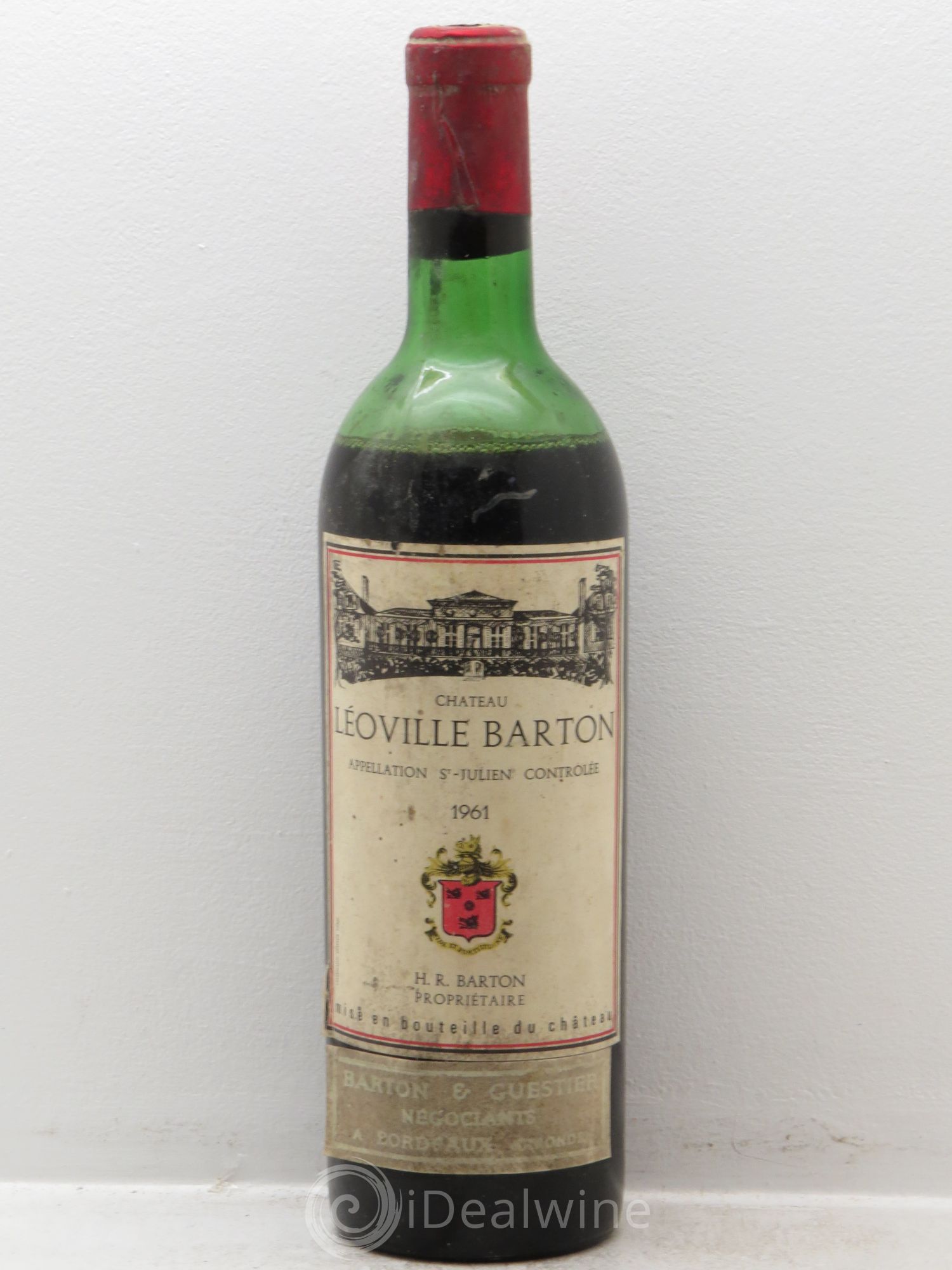 Château Léoville Barton 2ème Grand Cru Classé 1961 - Lot de 1 bouteille - 0