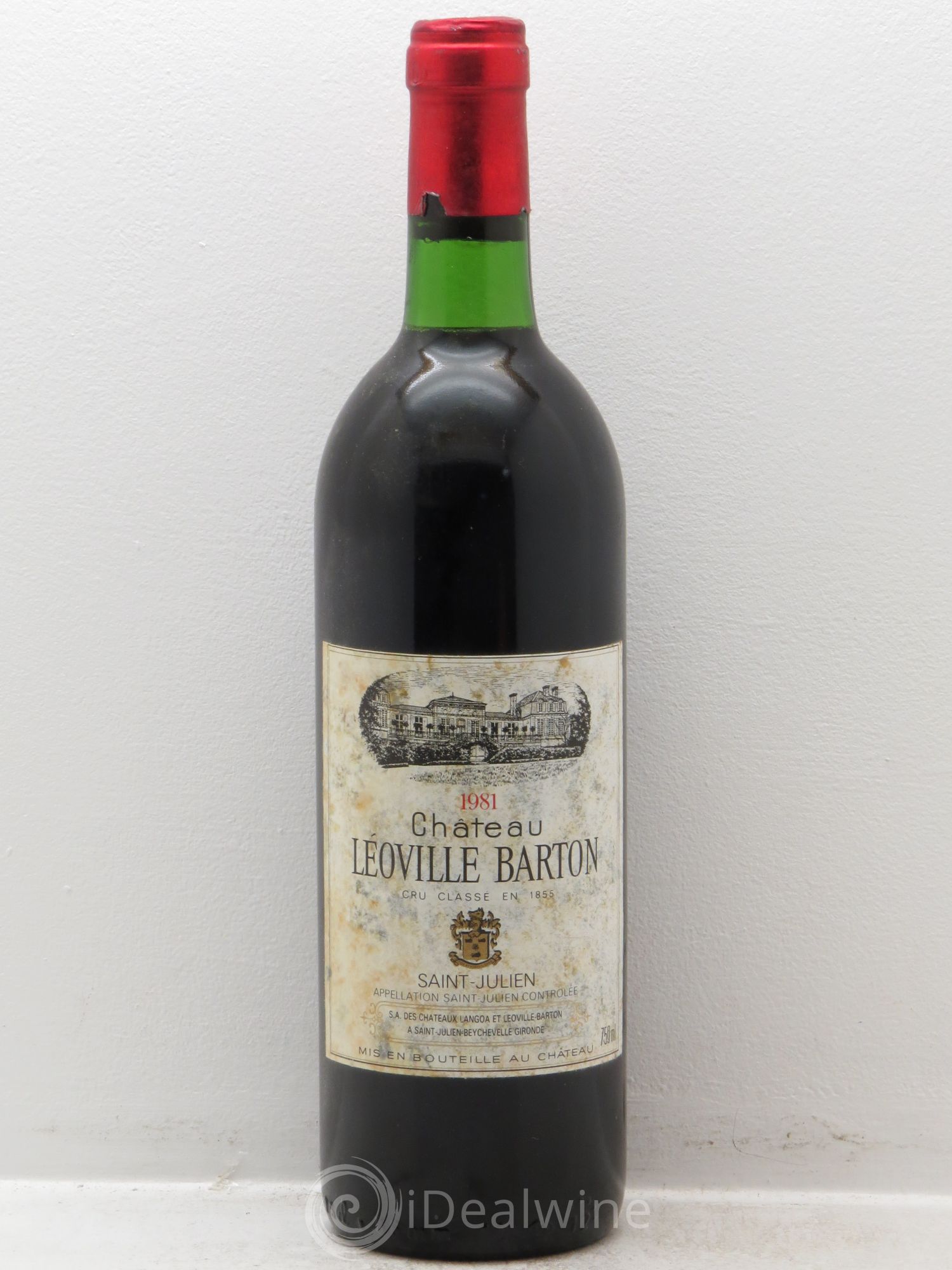 Château Léoville Barton 2ème Grand Cru Classé 1981 - Lot de 1 bouteille - 0
