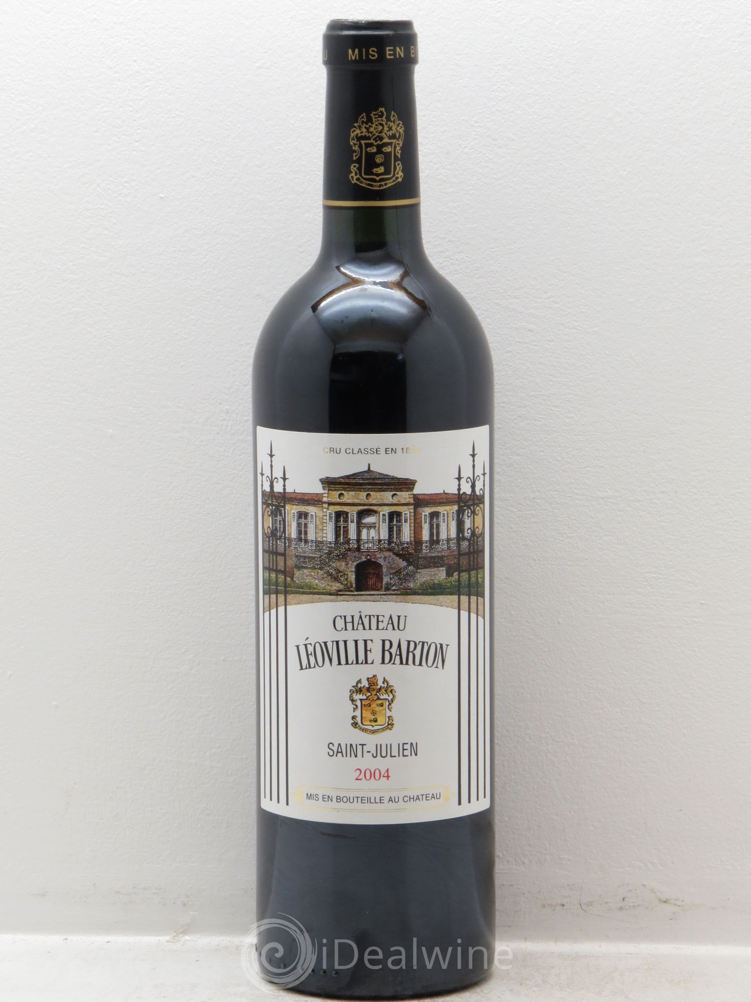 Château Léoville Barton 2ème Grand Cru Classé 2004 - Lot de 1 bouteille - 0