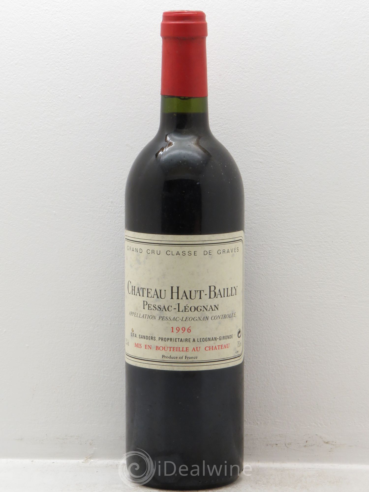 Château Haut-Bailly Cru Classé de Graves 1996 - Lot de 6 bouteilles - 0