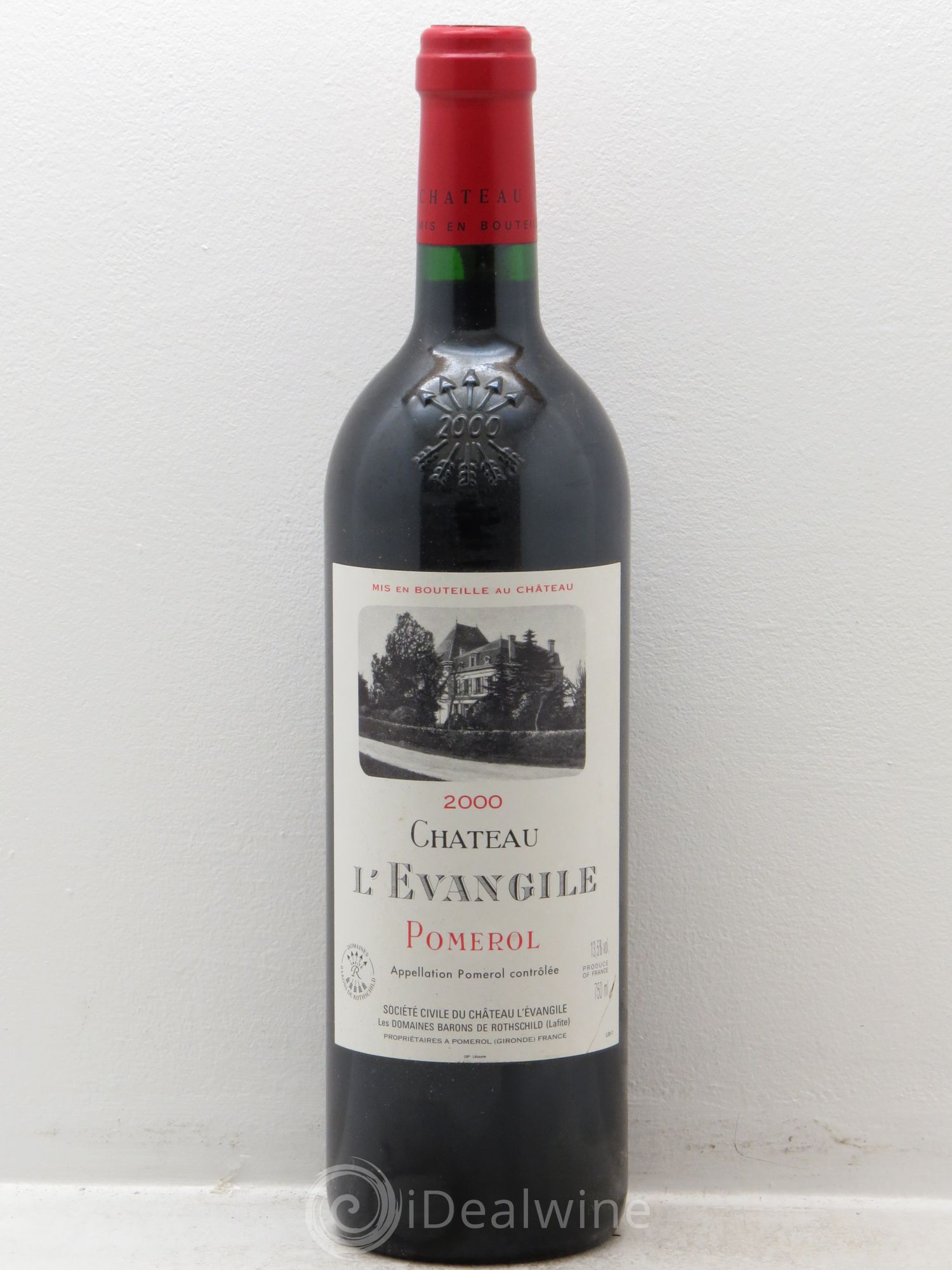 Château l' Évangile 2000 - Lot de 1 bouteille - 0