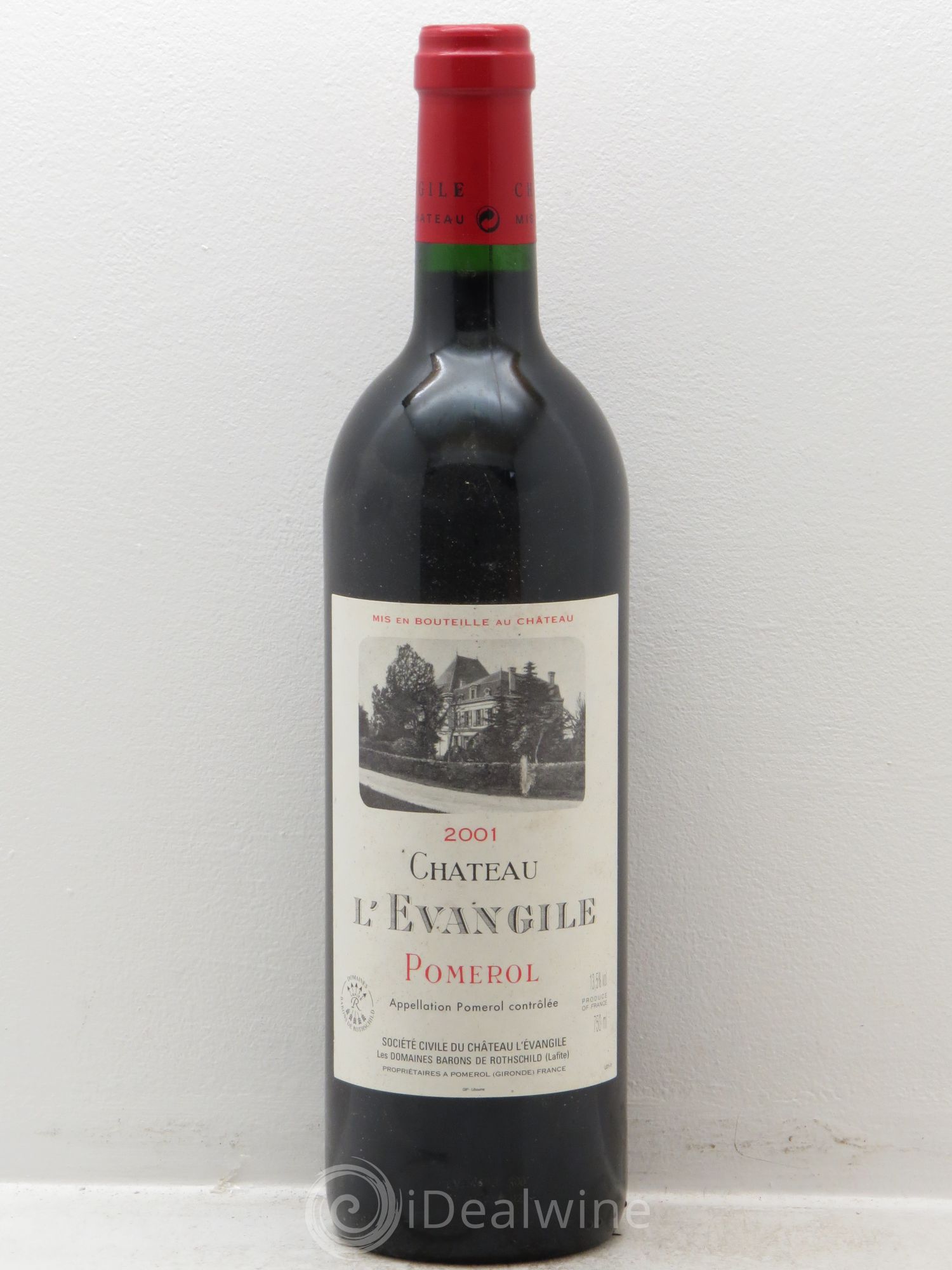 Château l' Évangile 2001 - Lot de 1 bouteille - 0