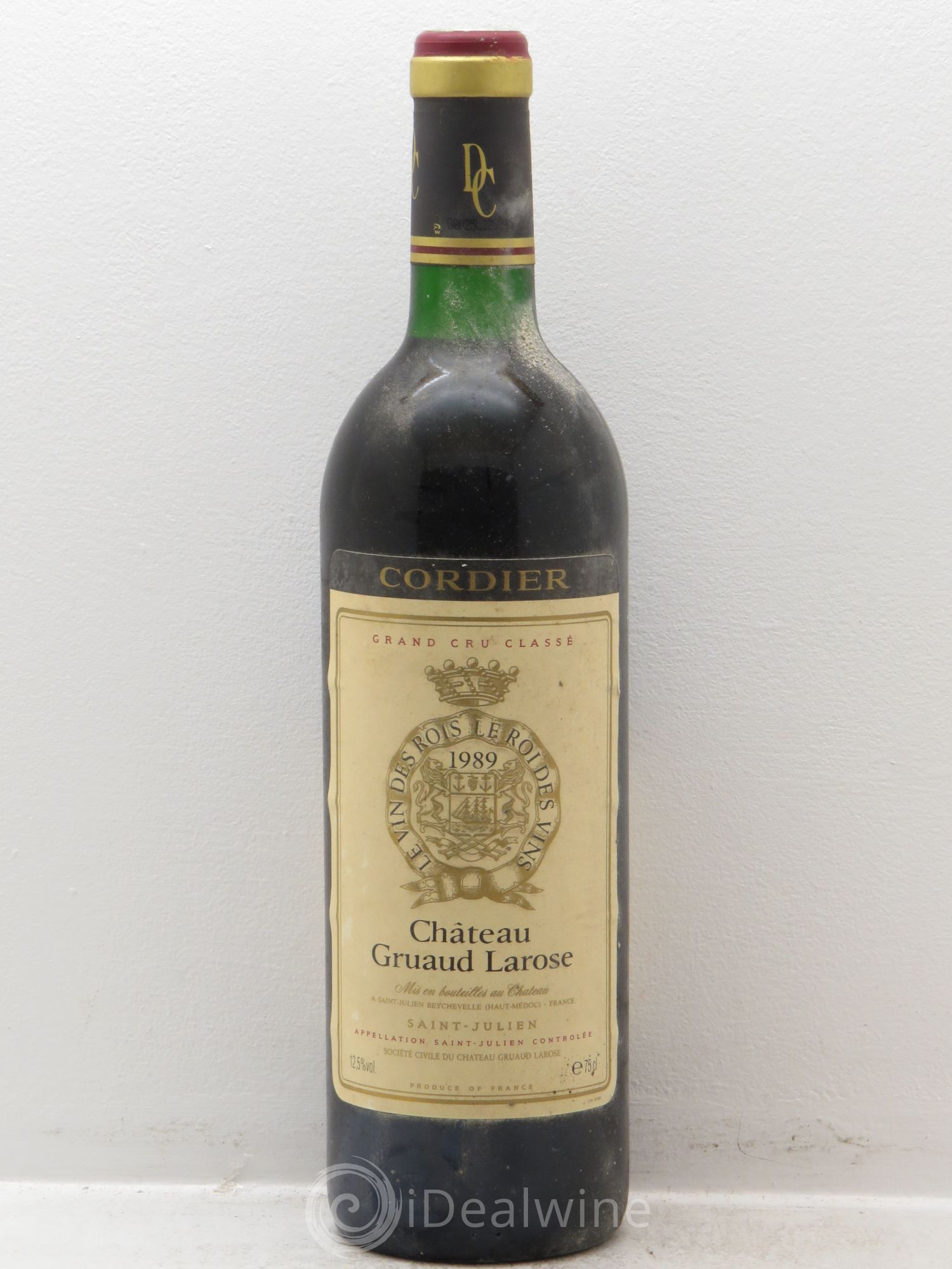 Château Gruaud Larose 2ème Grand Cru Classé 1989 - Lot de 1 bouteille - 0