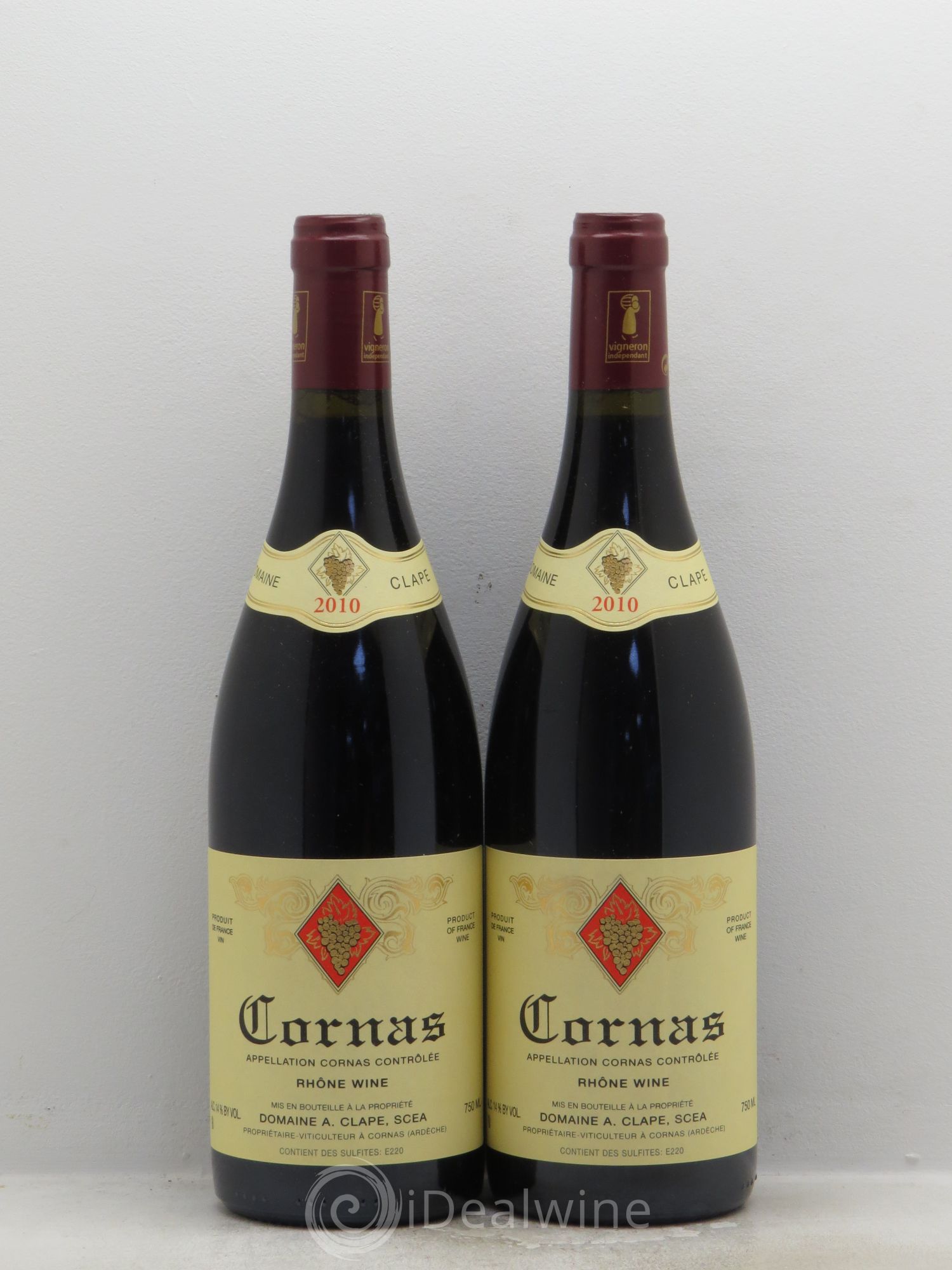 Cornas Auguste Clape 2010 - Lot de 2 bouteilles - 0