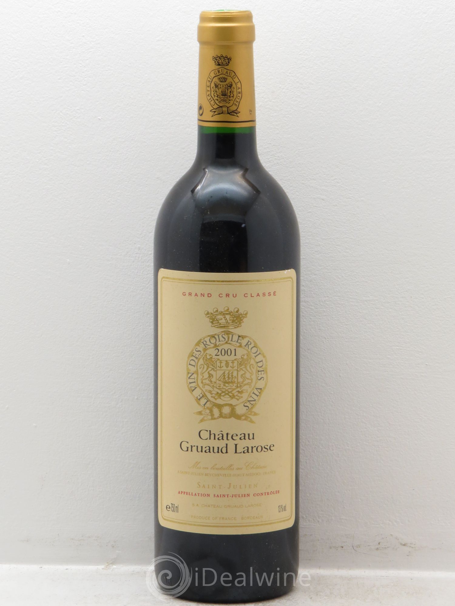Château Gruaud Larose 2ème Grand Cru Classé 2001 - Lot de 1 bouteille - 0