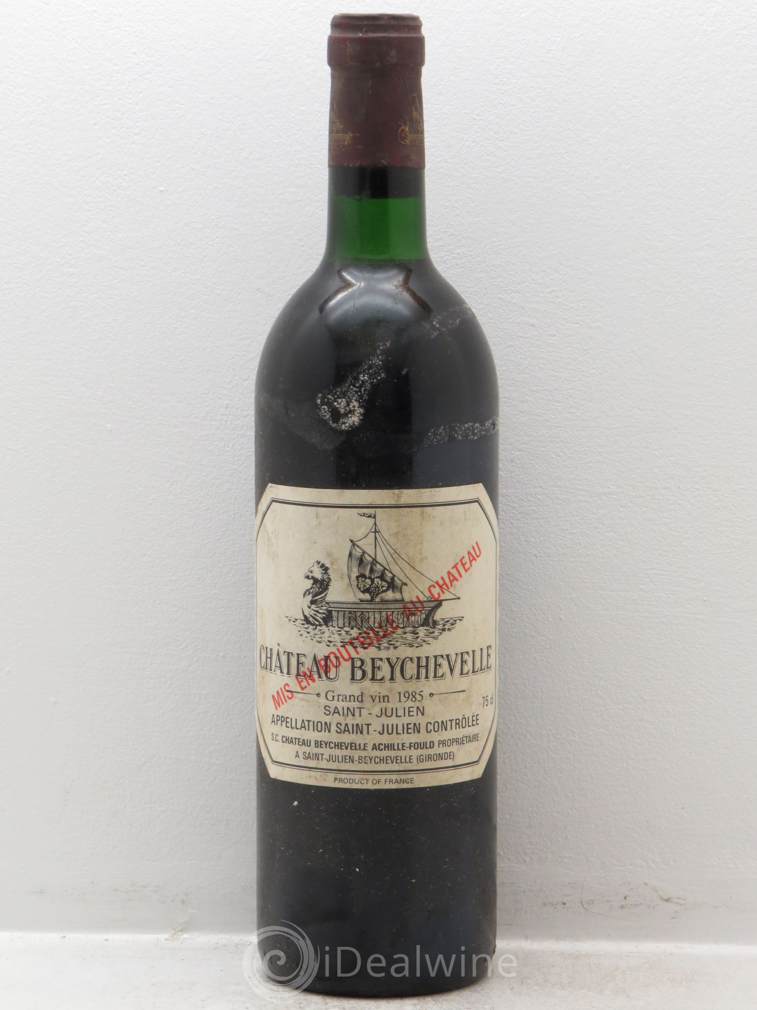 Château Beychevelle 4ème Grand Cru Classé 1985 - Lot de 1 bouteille - 0