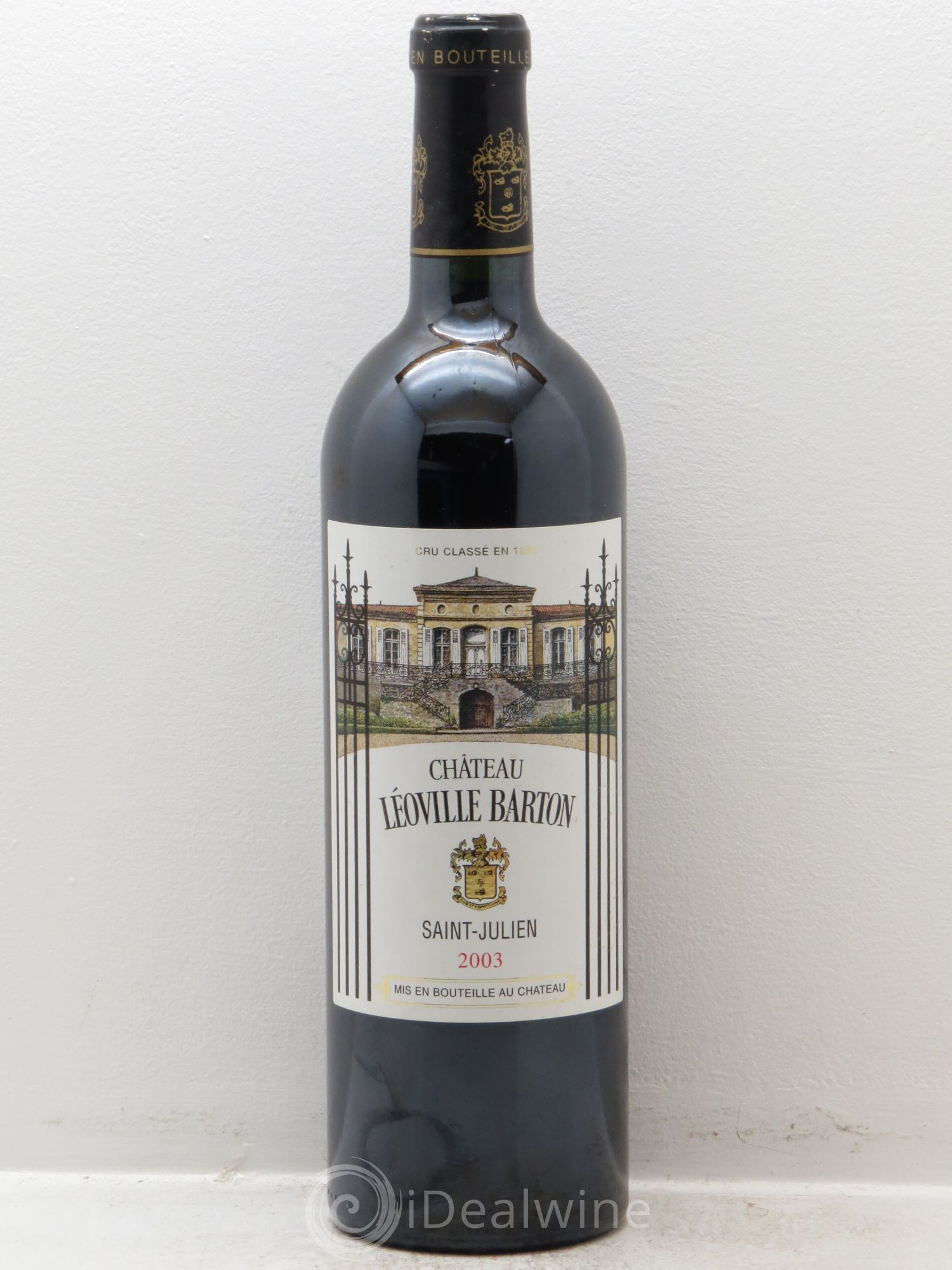Château Léoville Barton 2ème Grand Cru Classé 2003 - Lot de 1 bouteille - 0