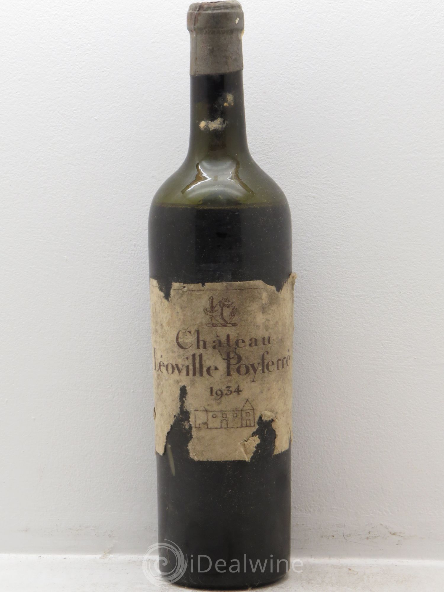Château Léoville Poyferré 2ème Grand Cru Classé 1934 - Lot de 1 bouteille - 0