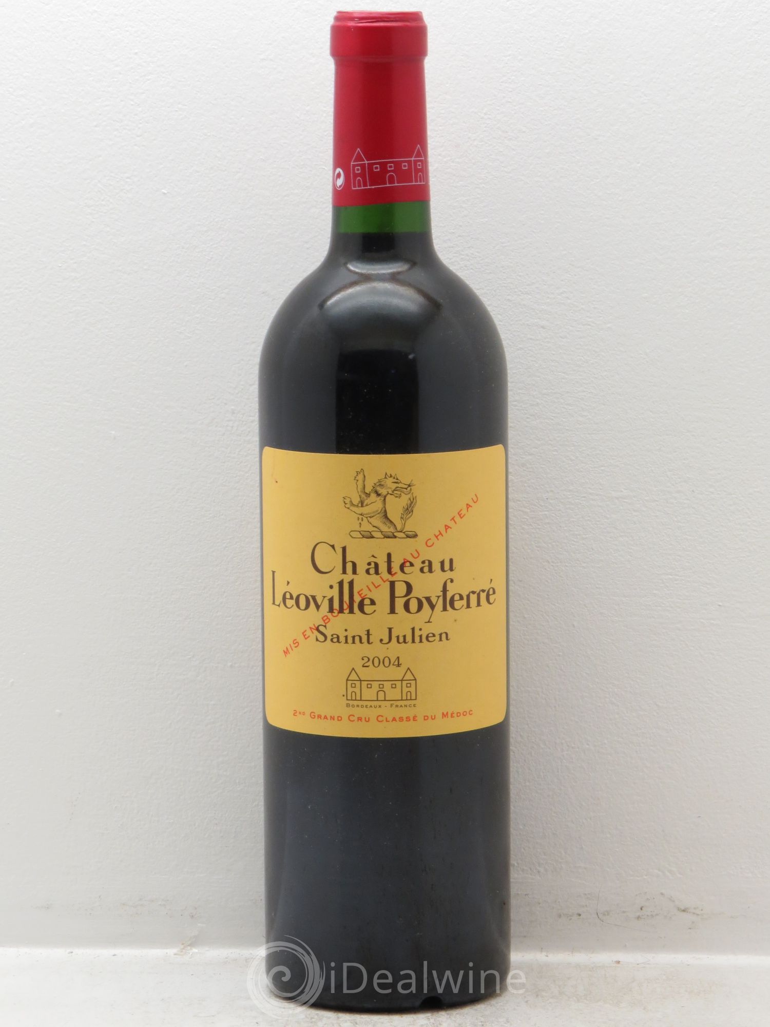 Château Léoville Poyferré 2ème Grand Cru Classé 2004 - Lot de 1 bouteille - 0