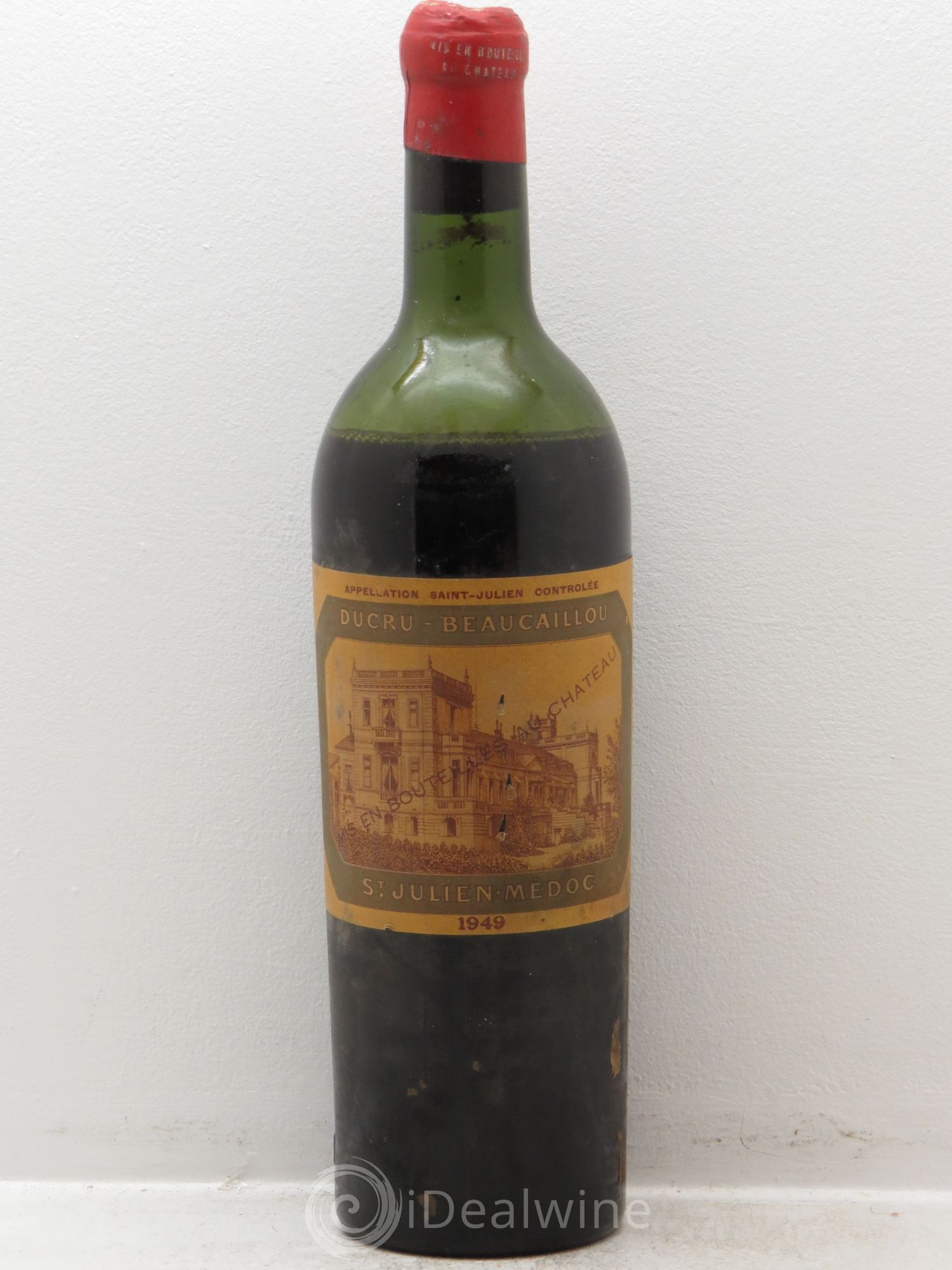Château Ducru Beaucaillou 2ème Grand Cru Classé 1949 - Lot de 1 bouteille - 0