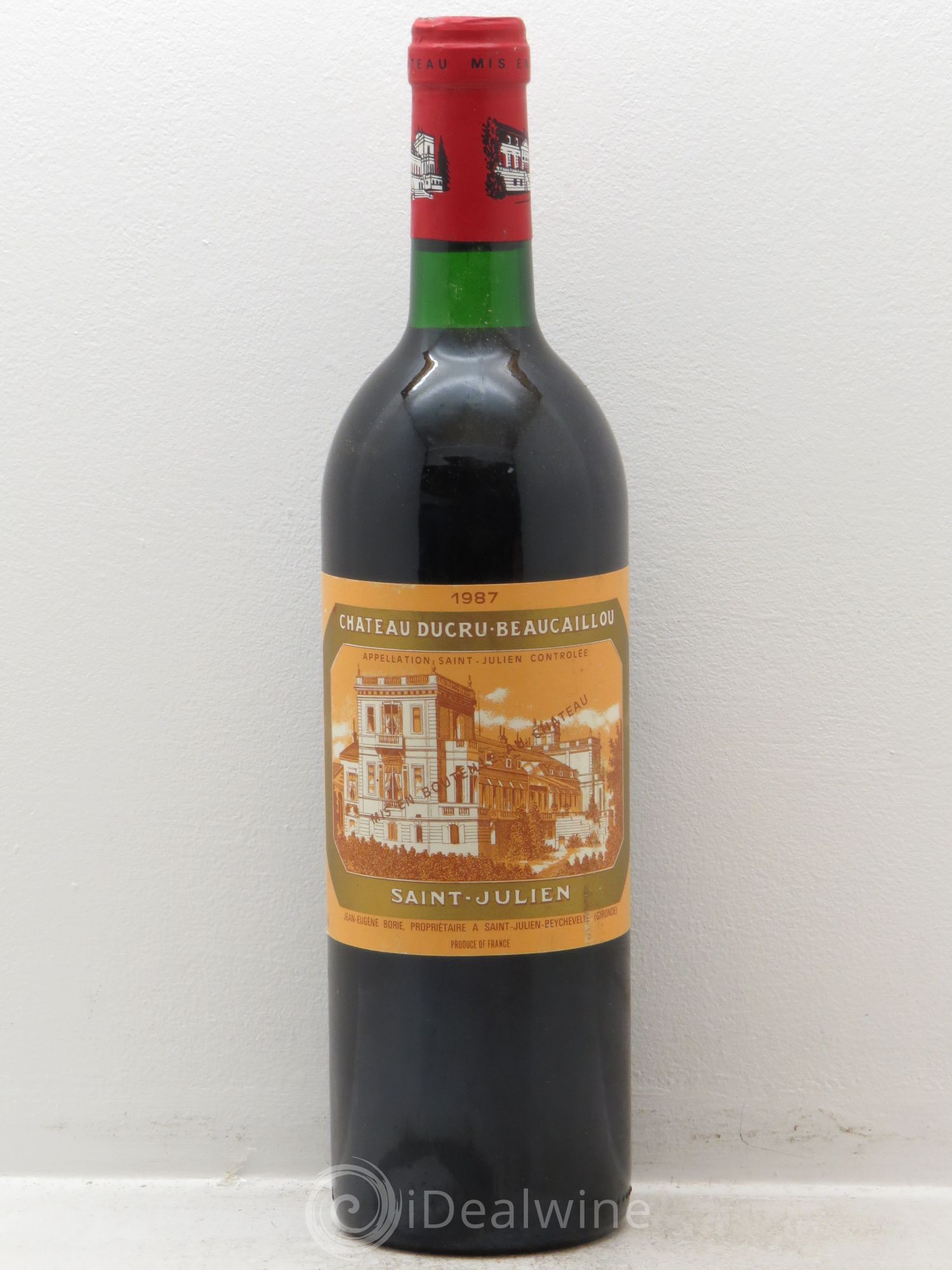 Château Ducru Beaucaillou 2ème Grand Cru Classé 1987 - Lot de 1 bouteille - 0