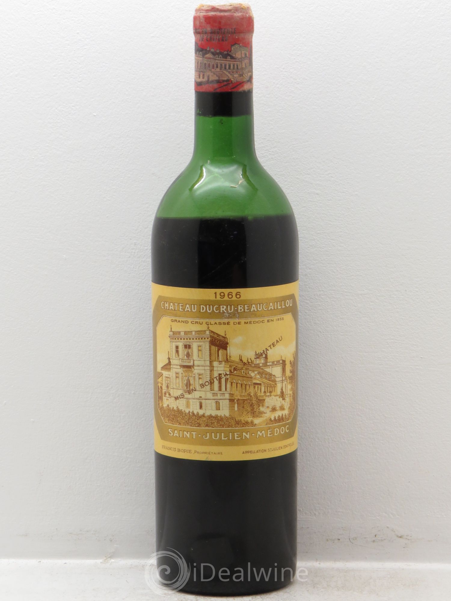 Château Ducru Beaucaillou 2ème Grand Cru Classé 1966 - Lot de 1 bouteille - 0