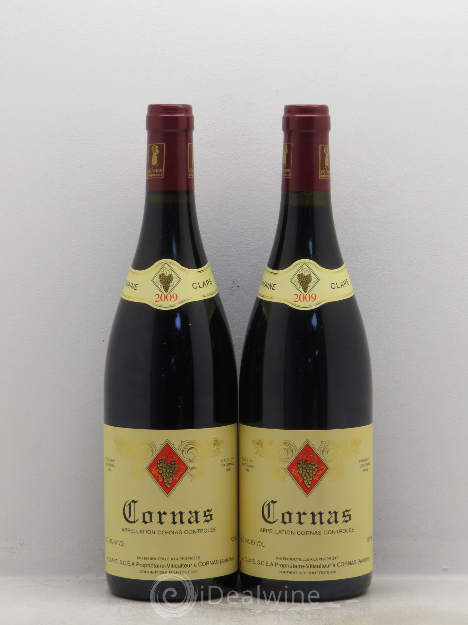 Cornas Auguste Clape 2009 - Lot de 2 bouteilles - 0