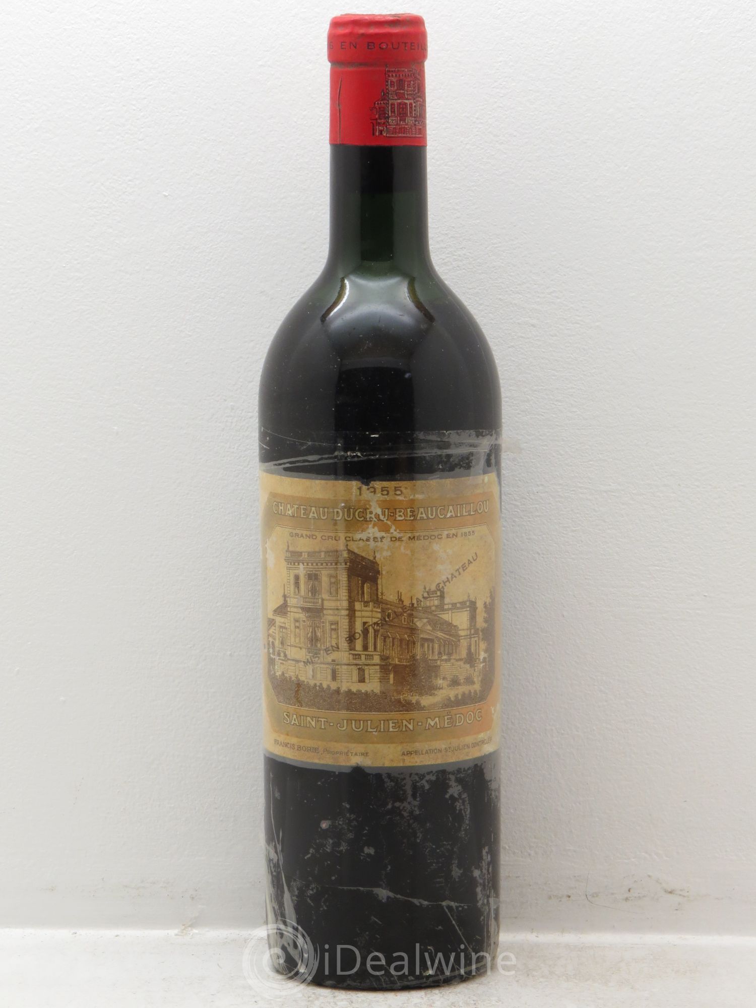 Château Ducru Beaucaillou 2ème Grand Cru Classé 1955 - Lot de 1 bouteille - 0