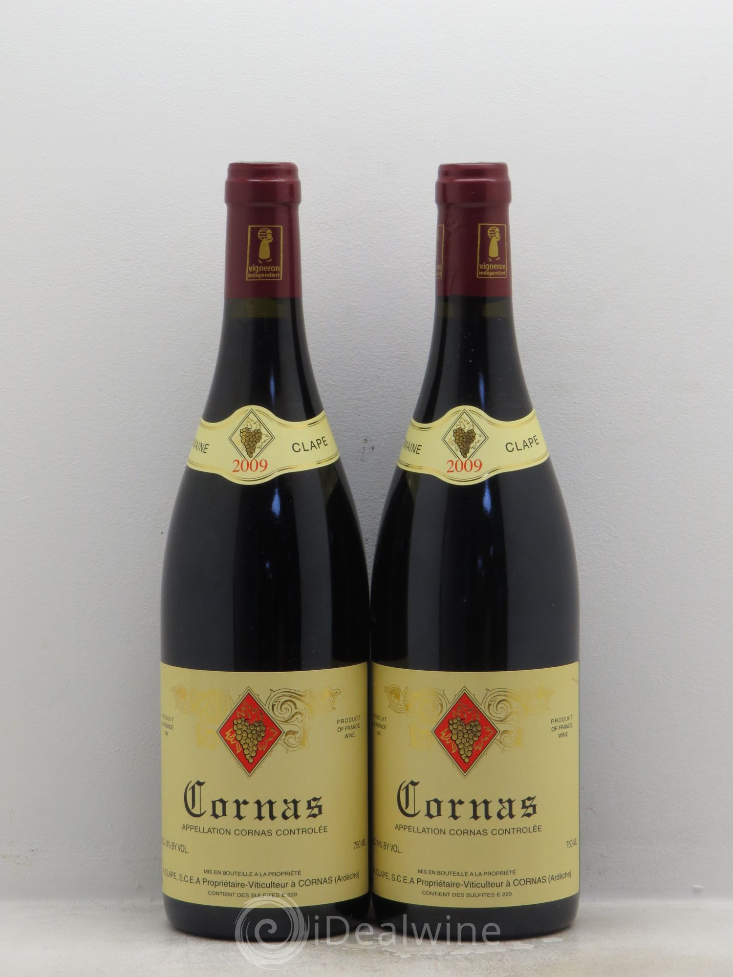 Cornas Auguste Clape 2009 - Lot de 2 bouteilles - 0