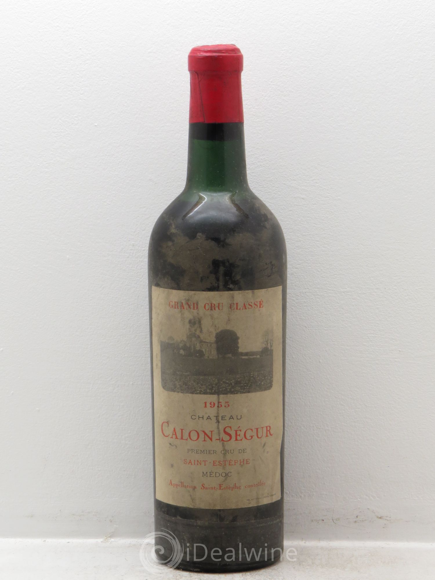 Château Calon Ségur 3ème Grand Cru Classé 1955 - Lot de 1 bouteille - 0