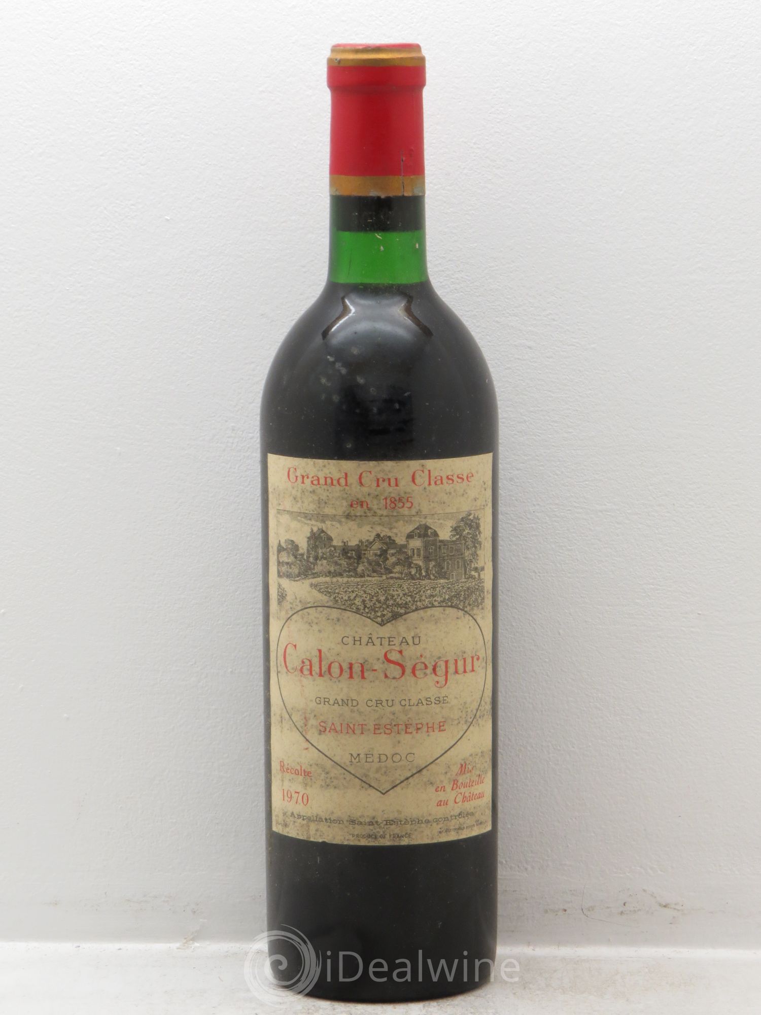 Château Calon Ségur 3ème Grand Cru Classé 1970 - Lot de 1 bouteille - 0
