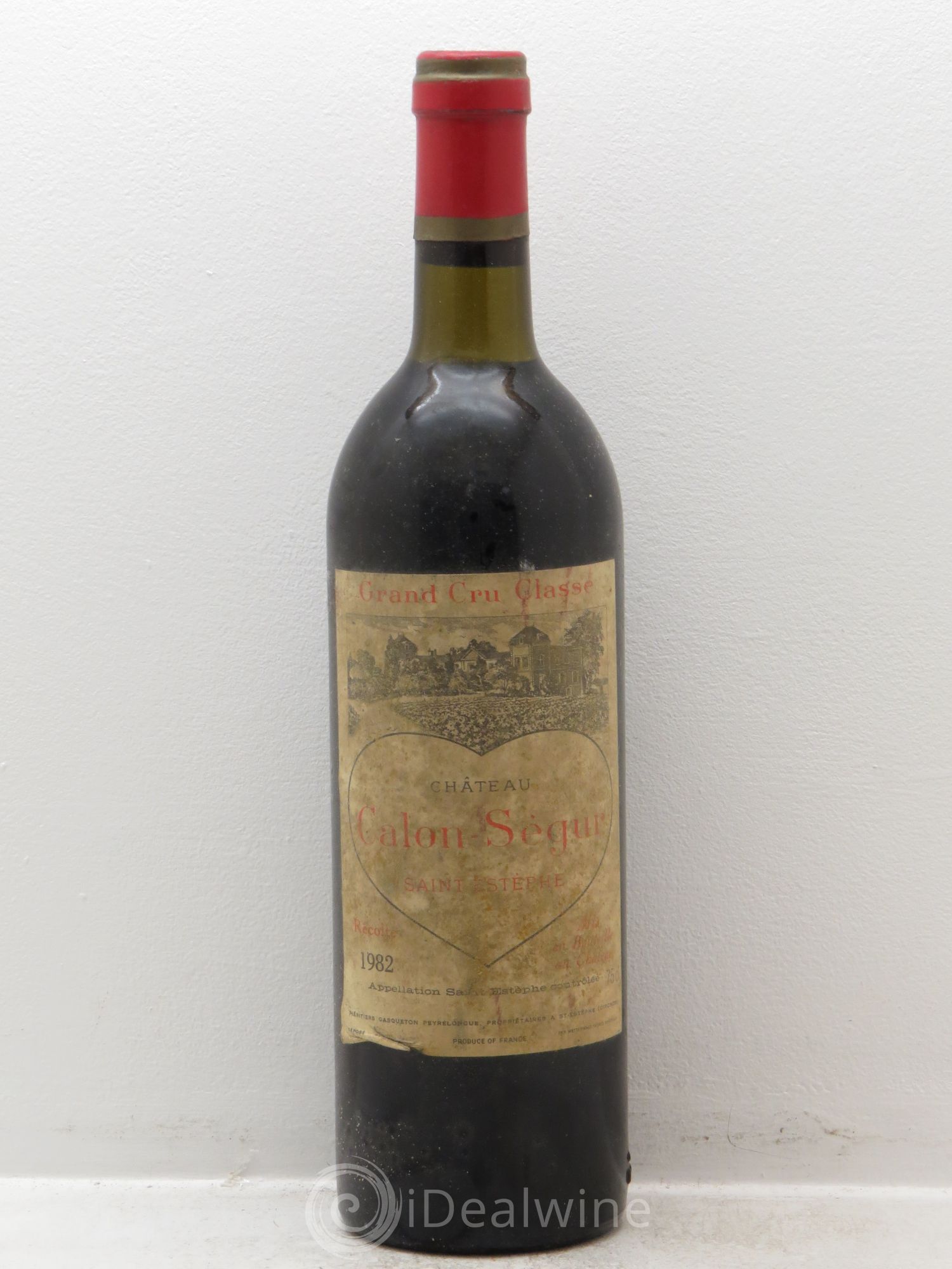 Château Calon Ségur 3ème Grand Cru Classé 1982 - Lot de 1 bouteille - 0