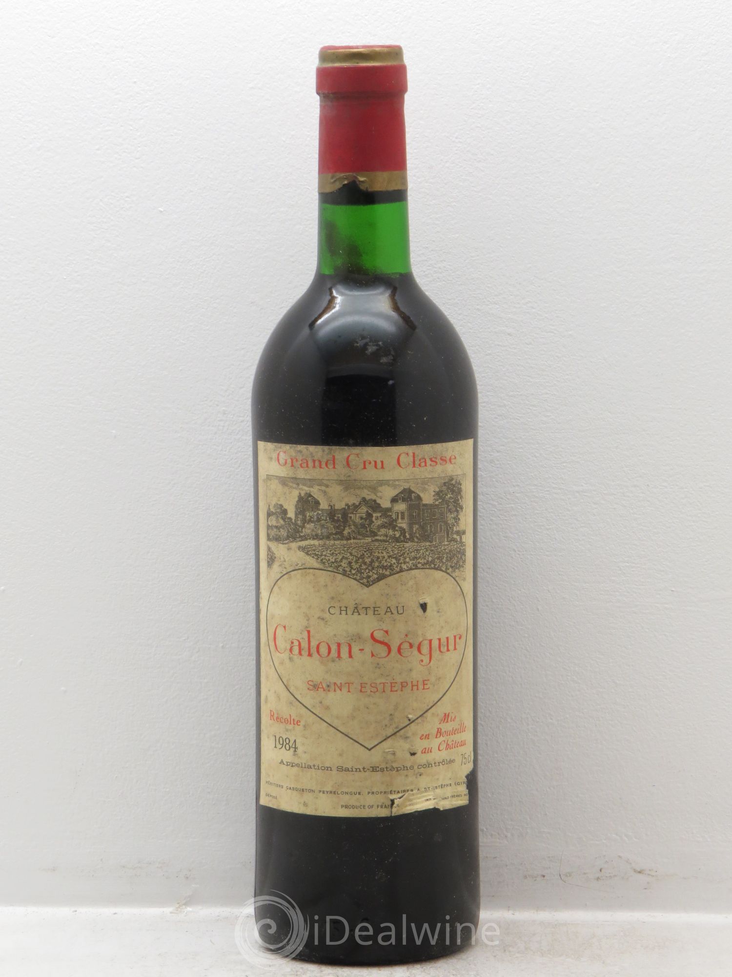 Château Calon Ségur 3ème Grand Cru Classé 1984 - Lot de 1 bouteille - 0