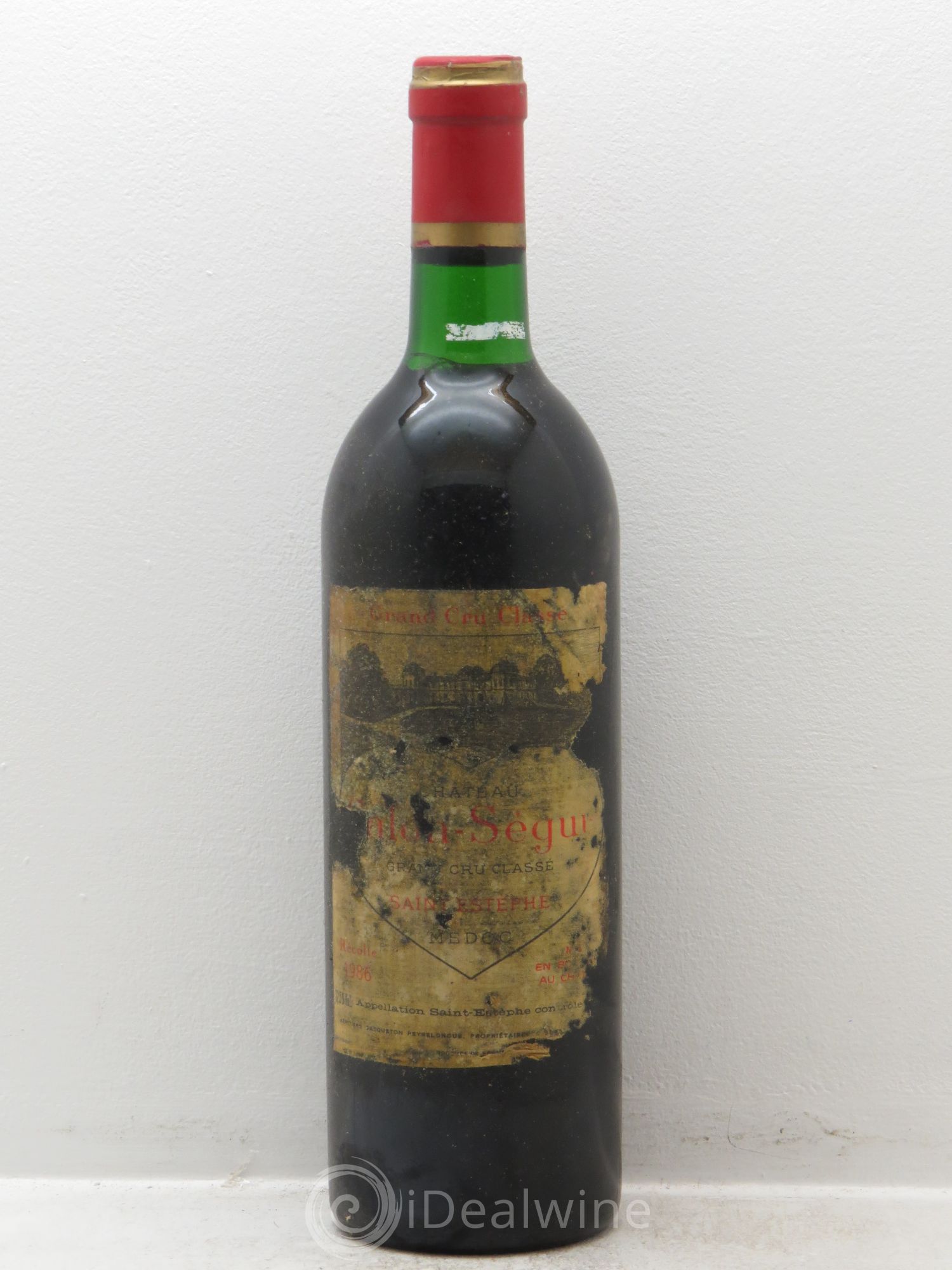 Château Calon Ségur 3ème Grand Cru Classé 1986 - Lot de 1 bouteille - 0