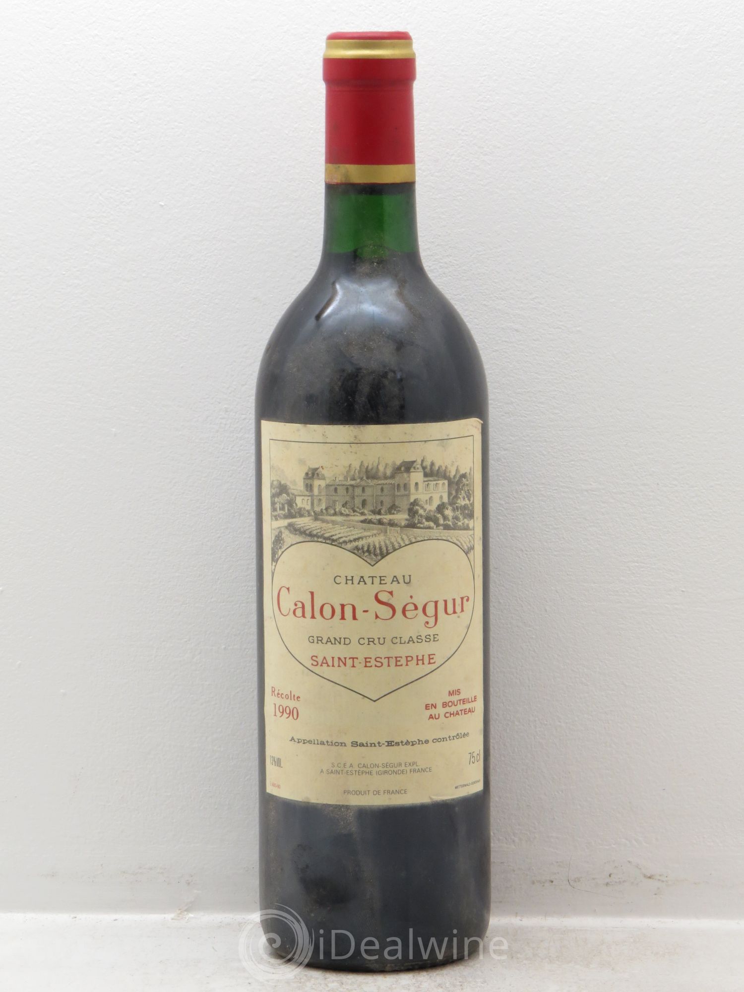 Château Calon Ségur 3ème Grand Cru Classé 1990 - Lot de 1 bouteille - 0