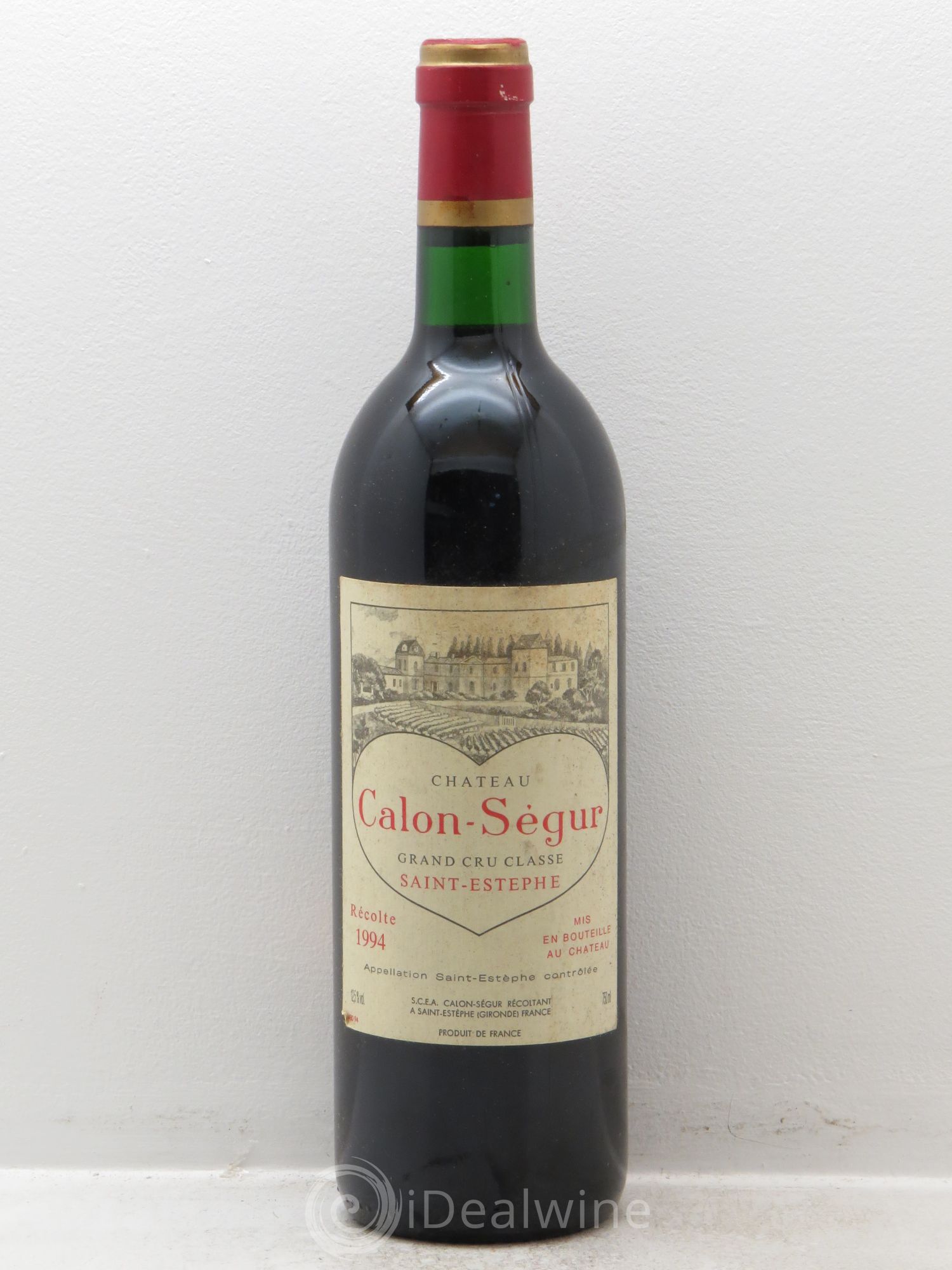 Château Calon Ségur 3ème Grand Cru Classé 1994 - Lot de 1 bouteille - 0