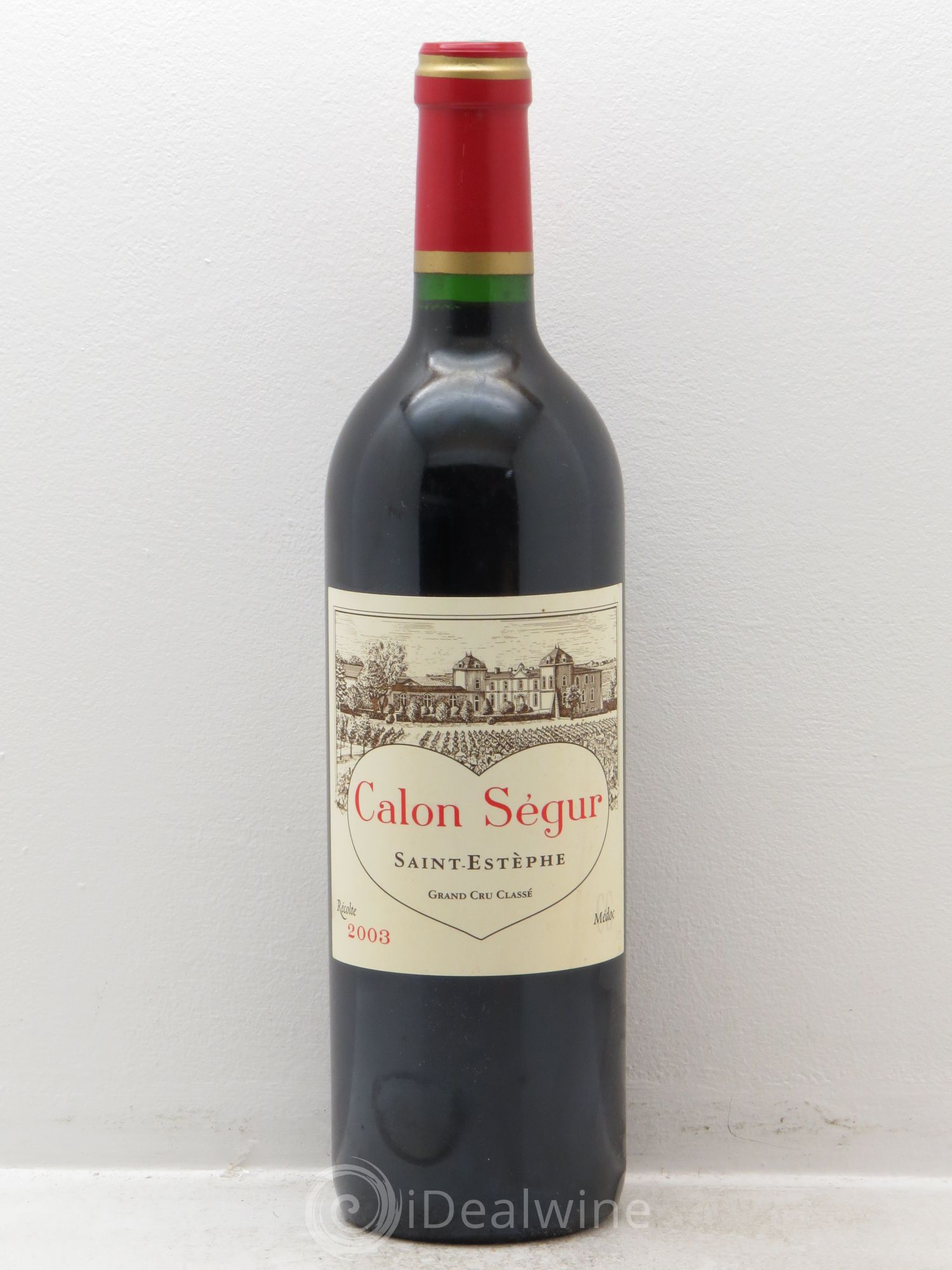 Château Calon Ségur 3ème Grand Cru Classé 2003 - Lot de 1 bouteille - 0