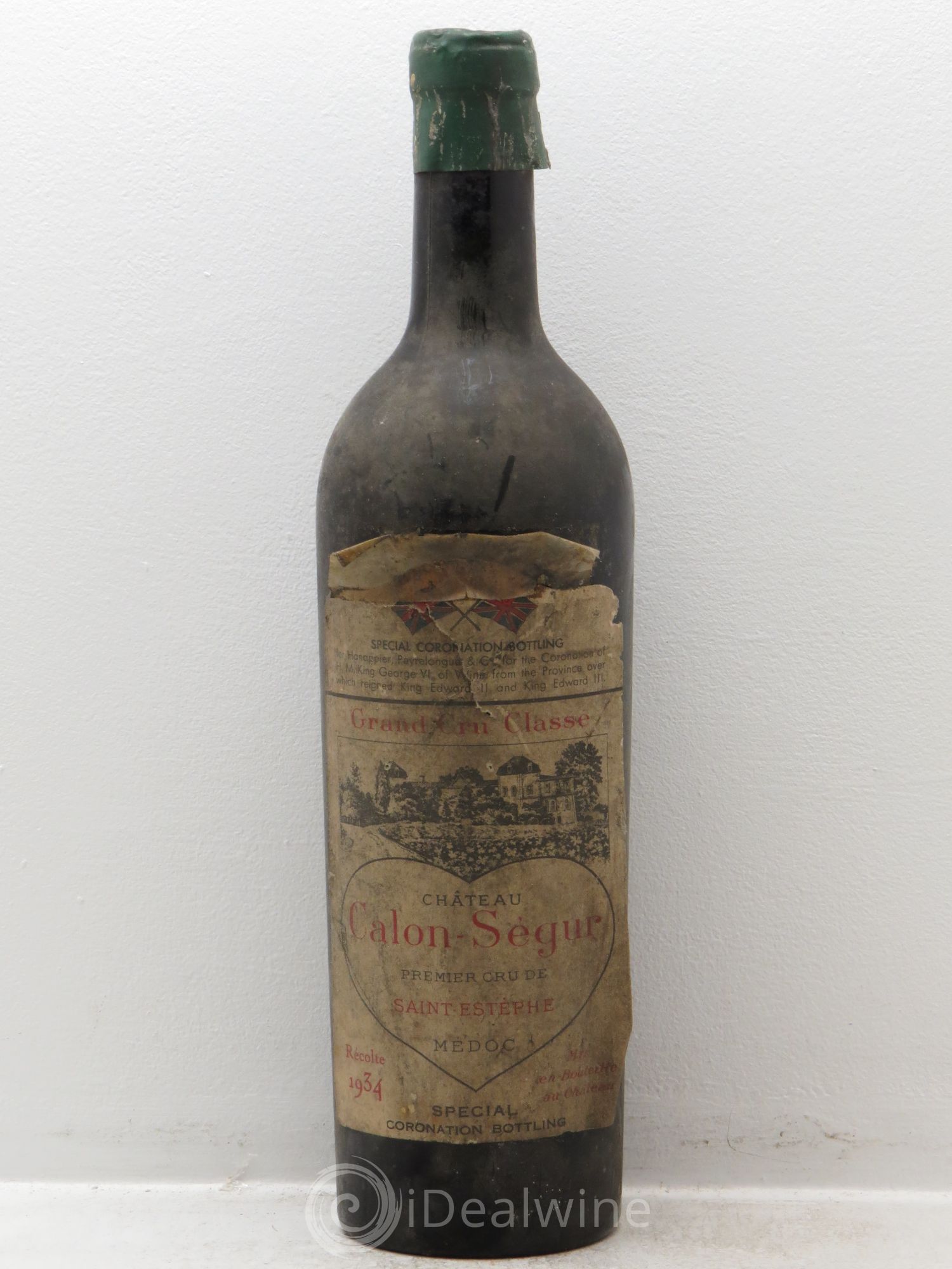 Château Calon Ségur 3ème Grand Cru Classé 1934 - Lot de 1 bouteille - 0