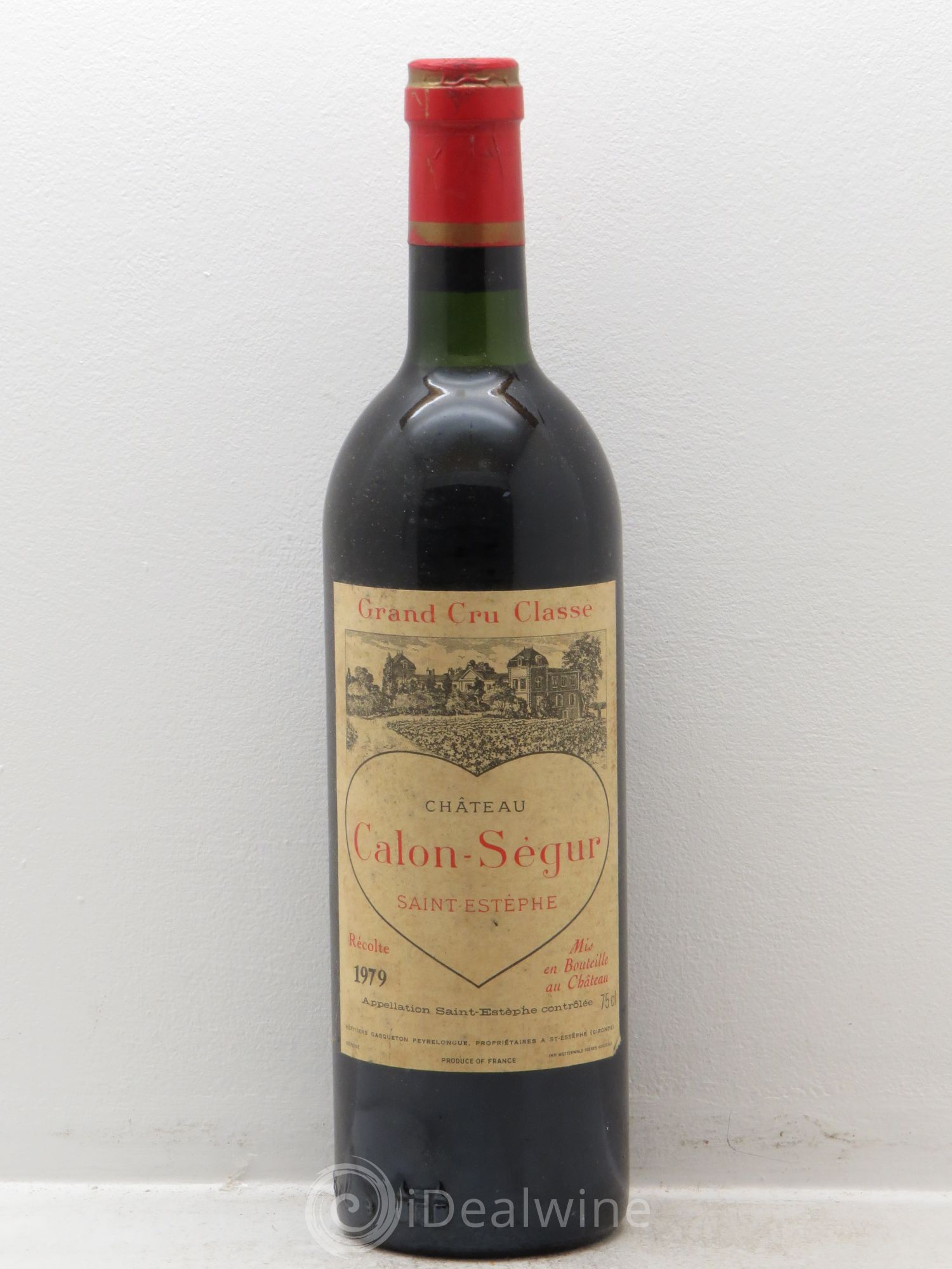 Château Calon Ségur 3ème Grand Cru Classé 1979 - Lot de 1 bouteille - 0