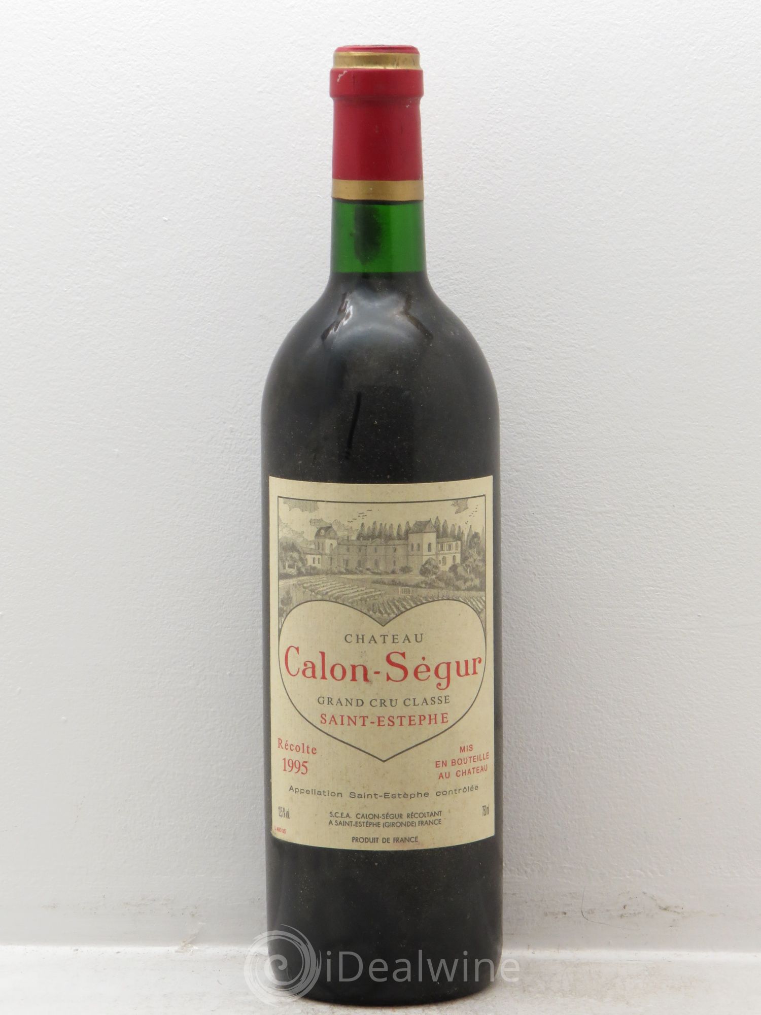 Château Calon Ségur 3ème Grand Cru Classé 1995 - Lot de 1 bouteille - 0