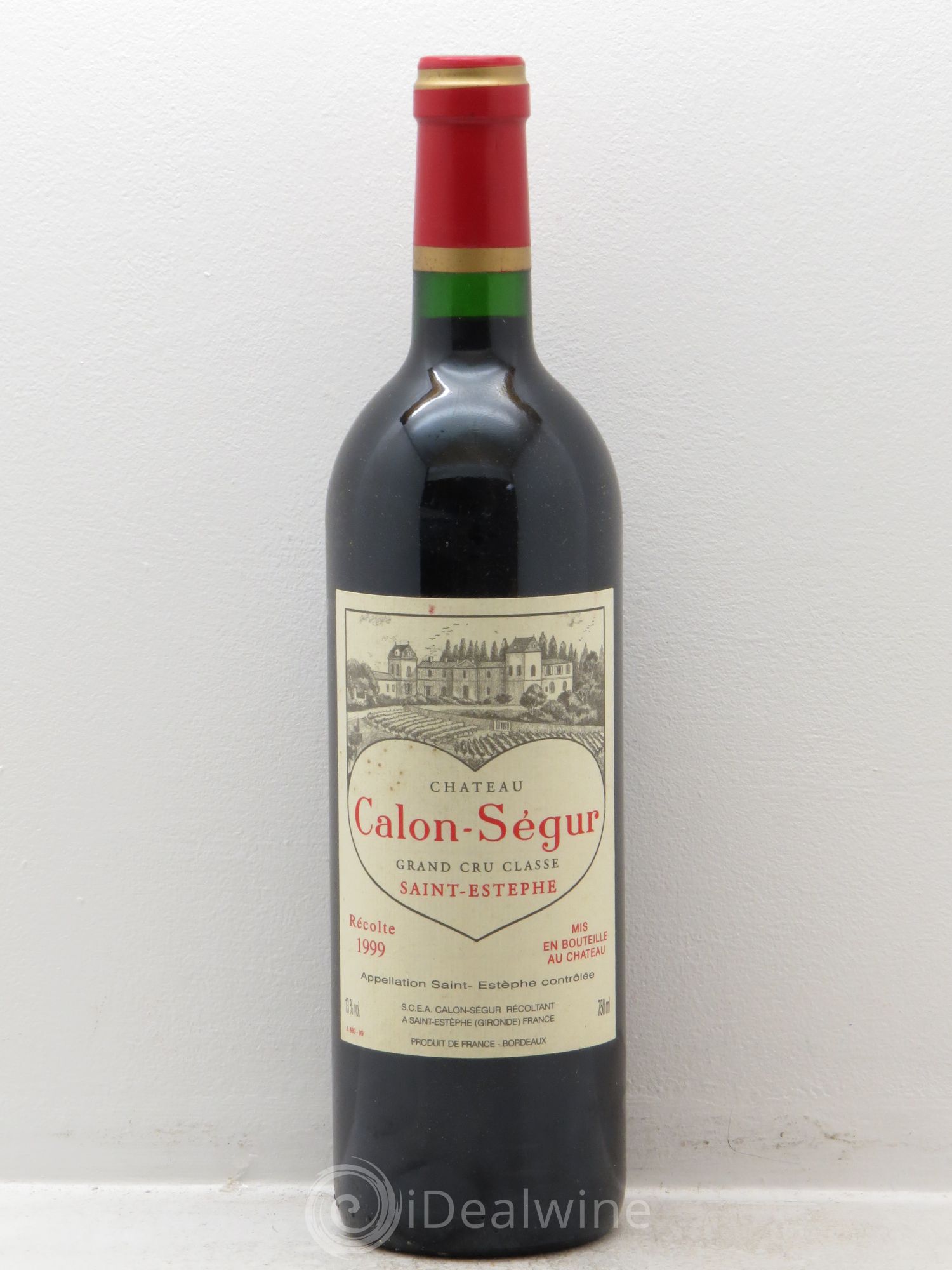 Château Calon Ségur 3ème Grand Cru Classé 1999 - Lot de 1 bouteille - 0