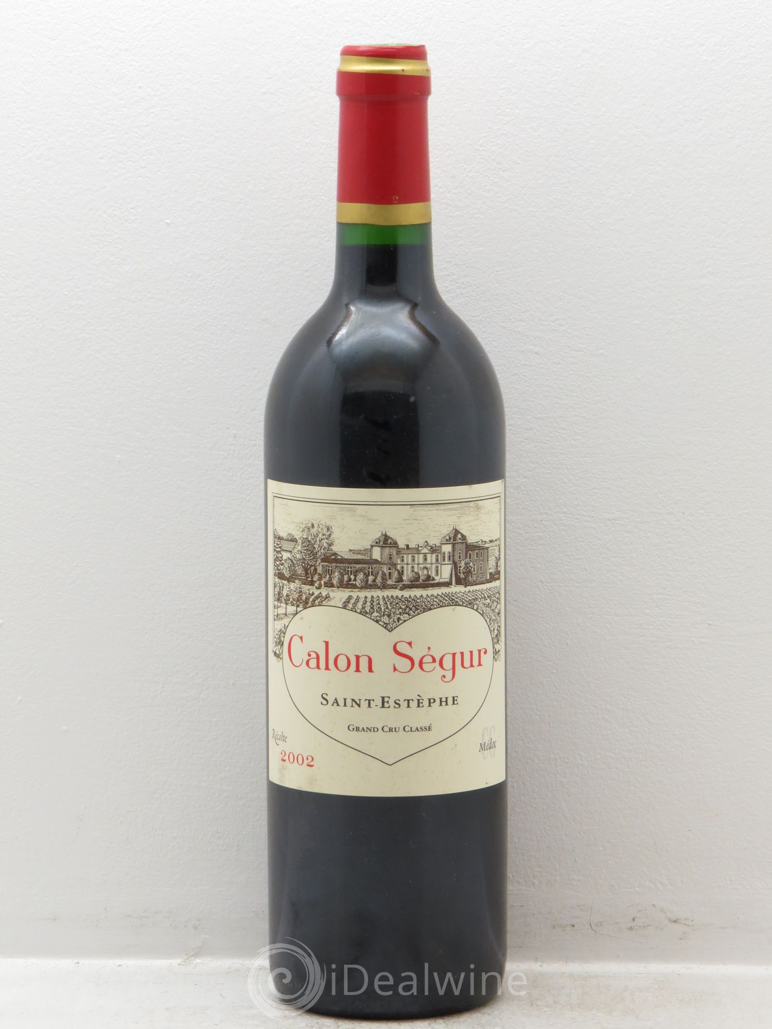 Château Calon Ségur 3ème Grand Cru Classé 2002 - Lot de 1 bouteille - 0