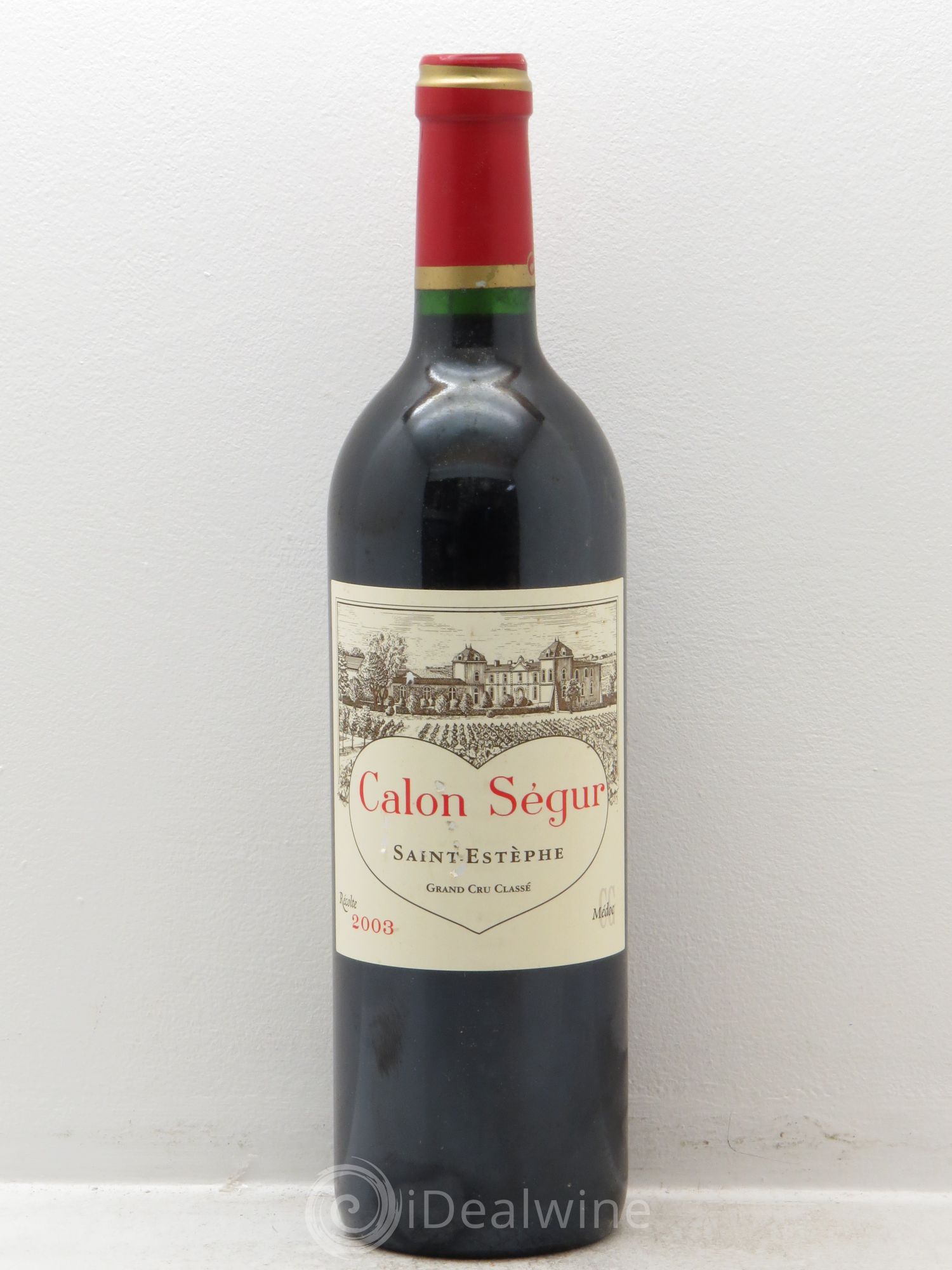 Château Calon Ségur 3ème Grand Cru Classé 2003 - Lot de 1 bouteille - 0