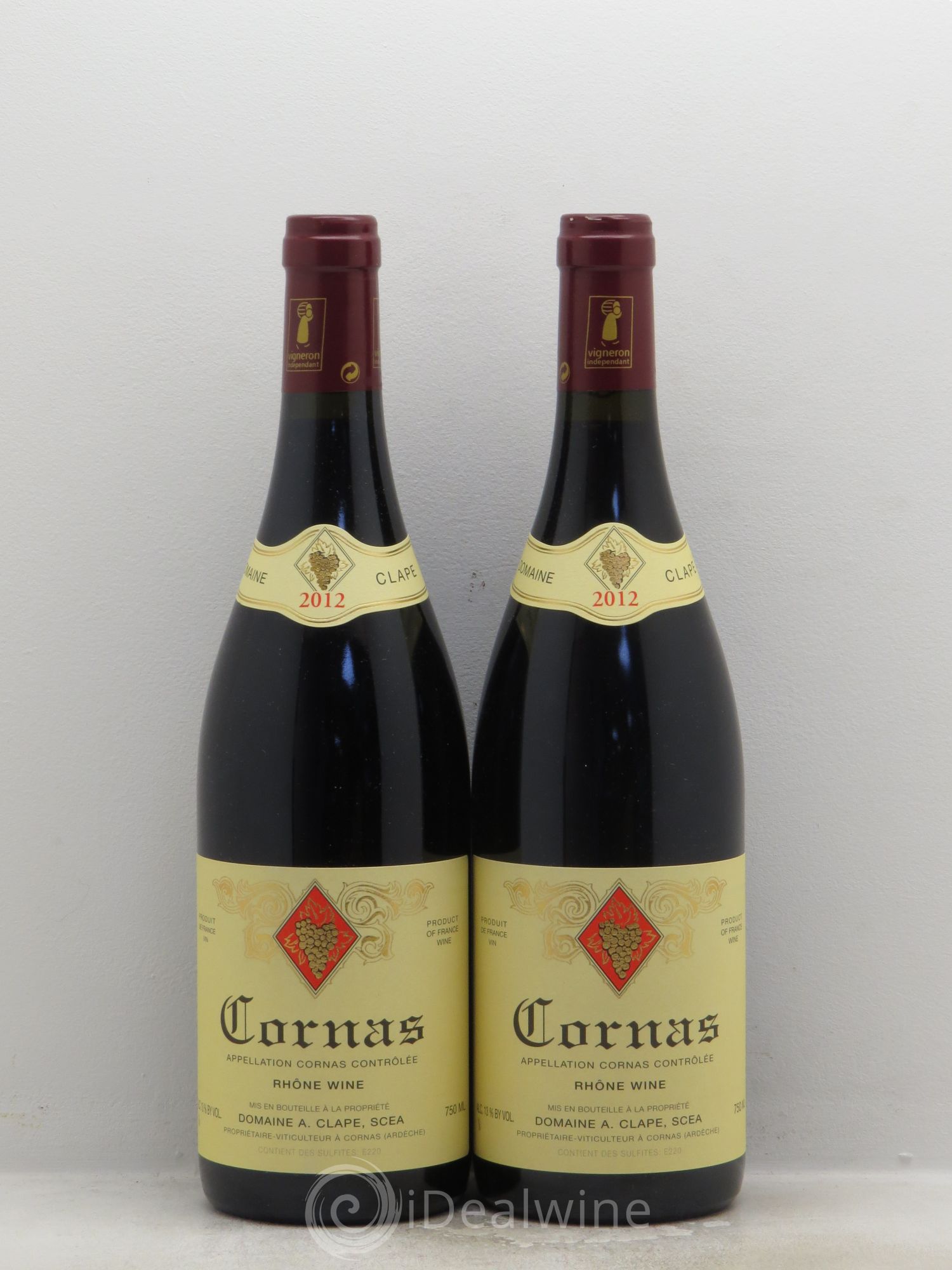 Cornas Auguste Clape 2012 - Lot de 2 bouteilles - 0