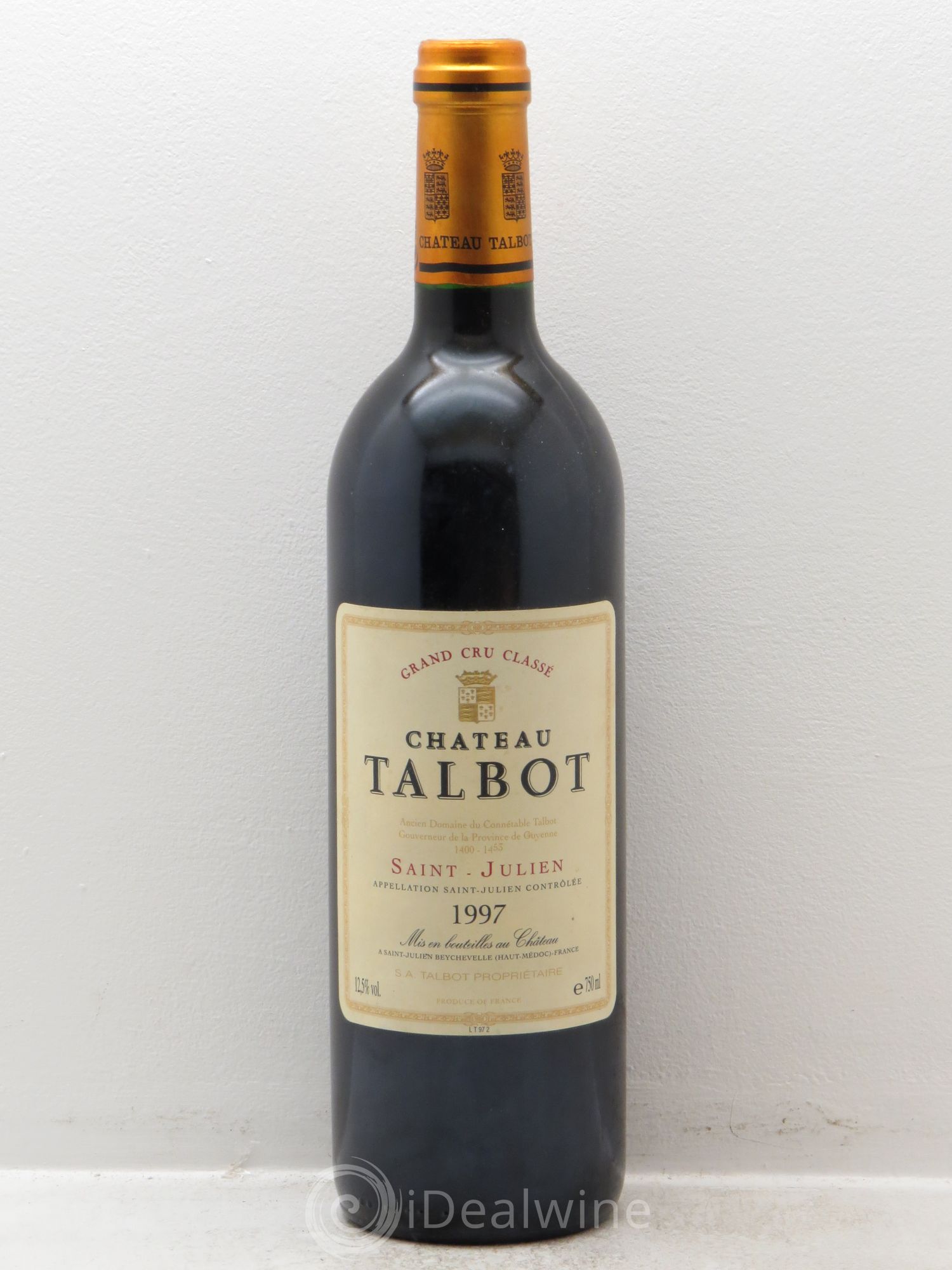 Château Talbot 4ème Grand Cru Classé 1997 - Lot de 1 bouteille - 0