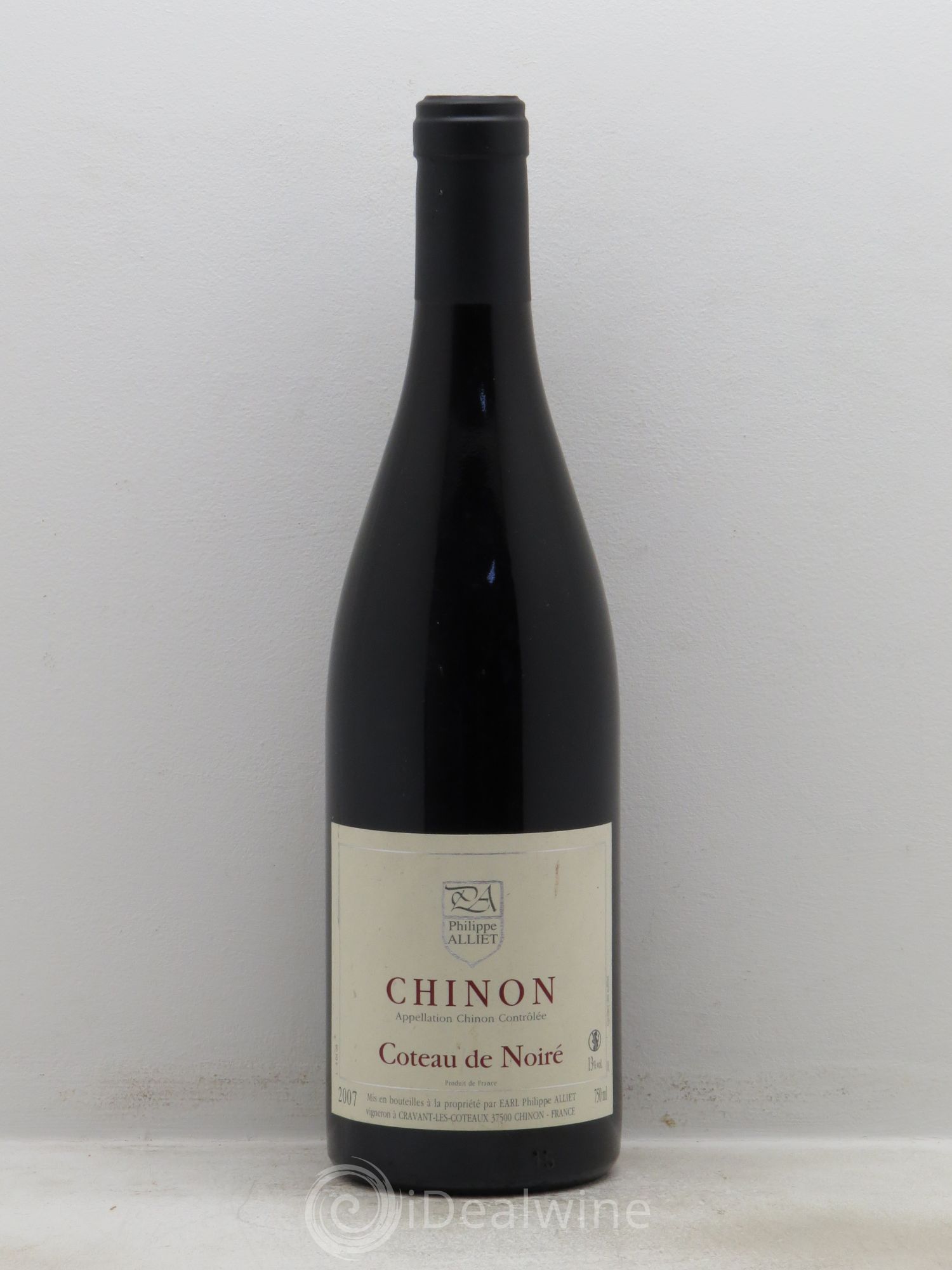 Chinon Coteau de Noiré Philippe Alliet 2007 - Lot de 1 bouteille - 0