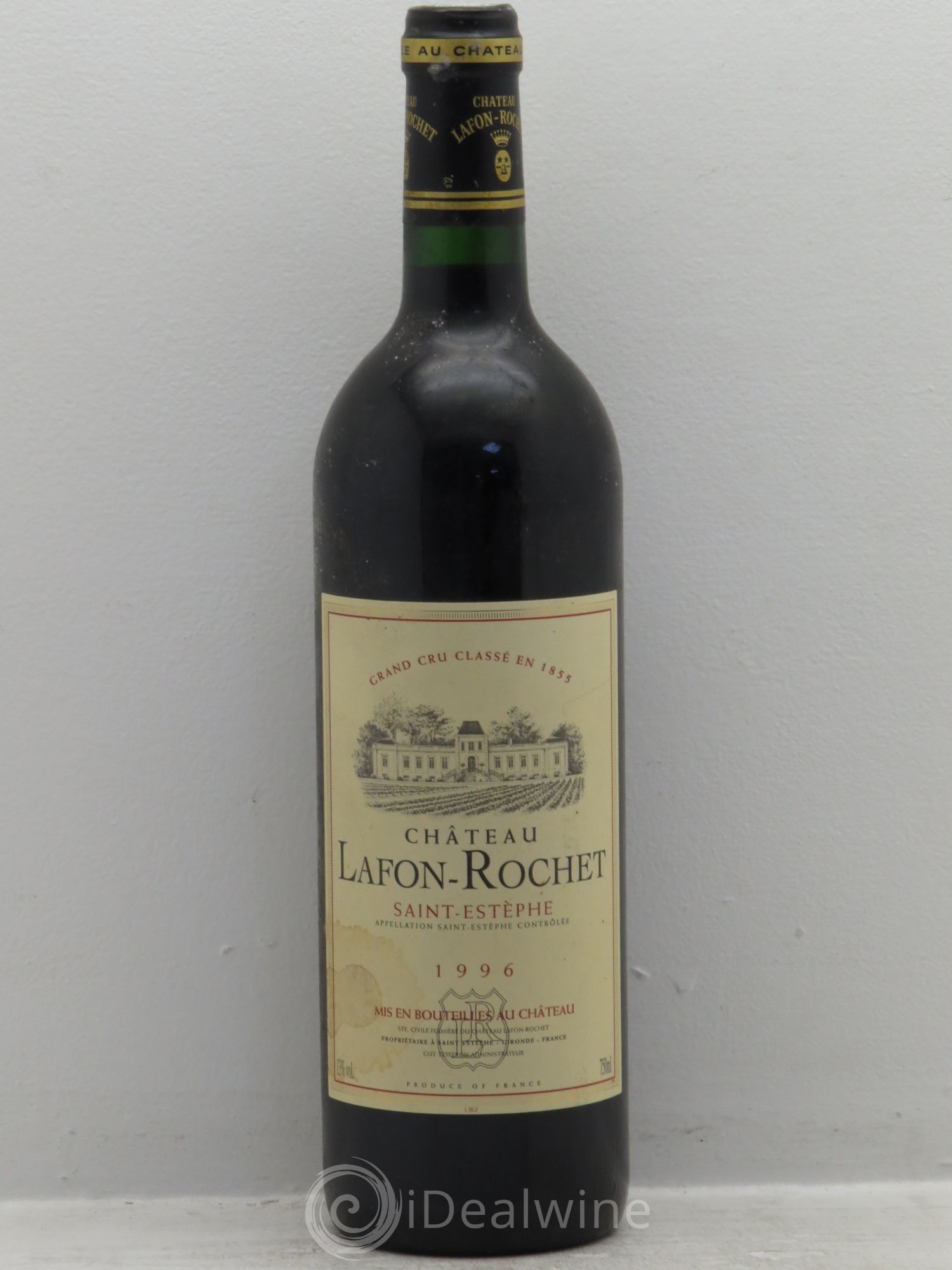 Château Lafon Rochet 4ème Grand Cru Classé 1996 - Lot de 1 bouteille - 0