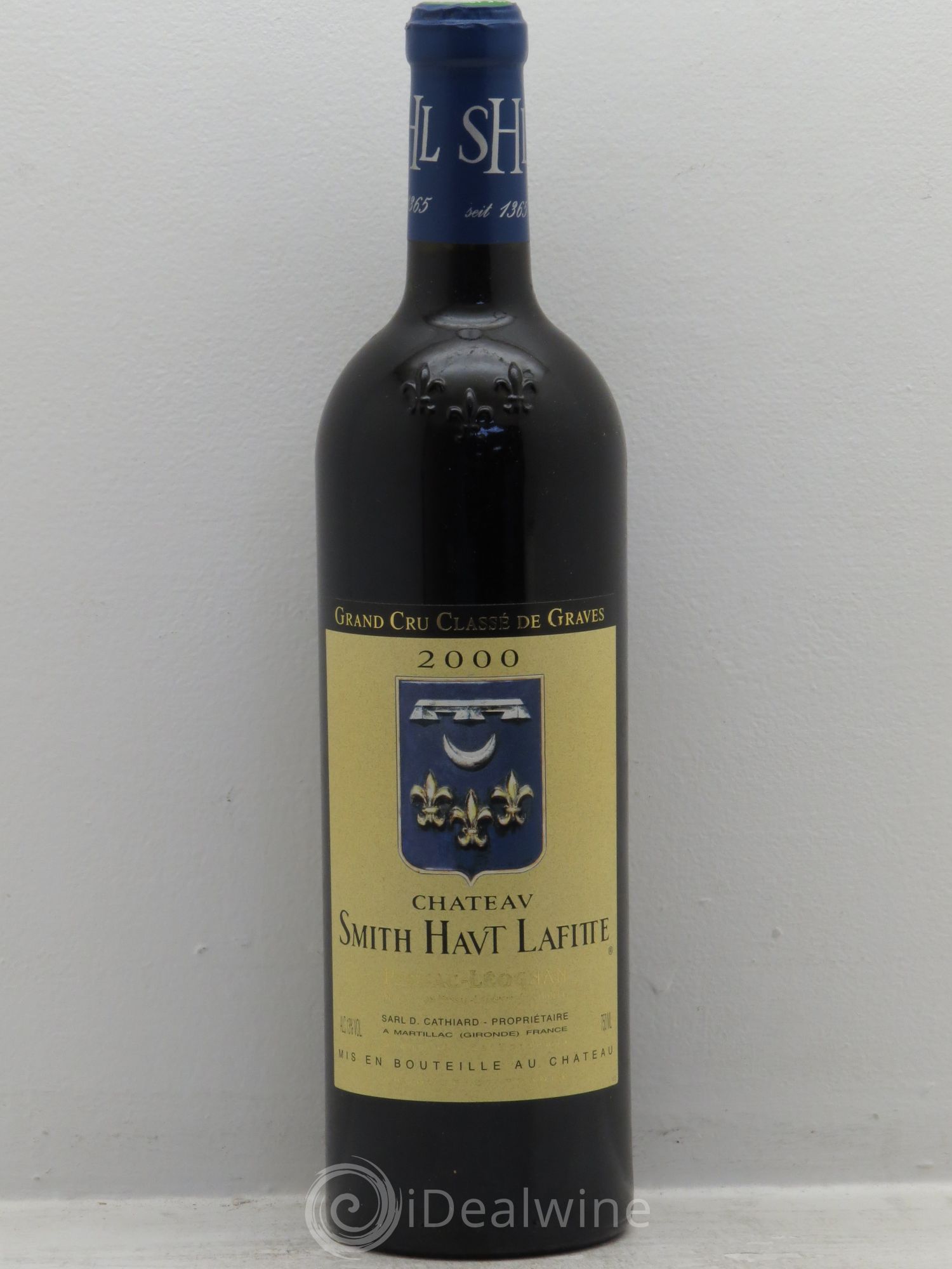 Château Smith Haut Lafitte Cru Classé de Graves 2000 - Lot de 1 bouteille - 0