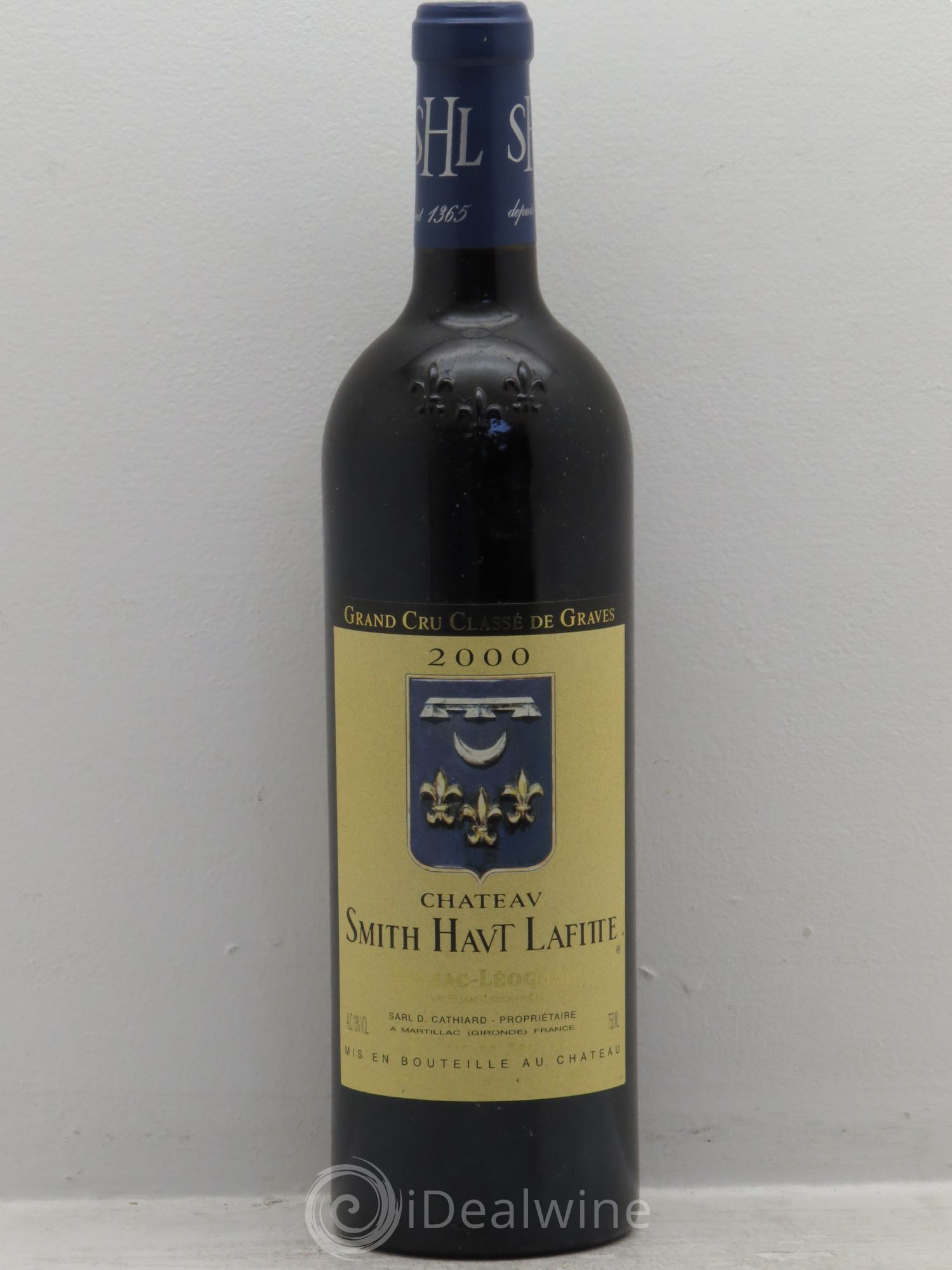 Château Smith Haut Lafitte Cru Classé de Graves 2000 - Lot de 1 bouteille - 0