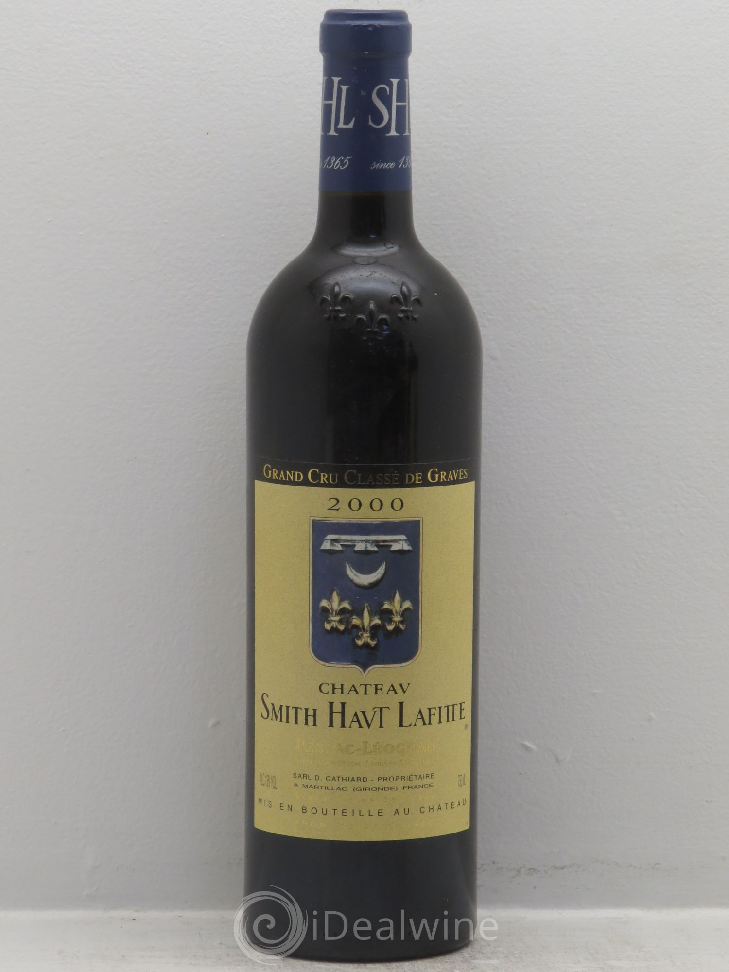 Château Smith Haut Lafitte Cru Classé de Graves 2000 - Lot de 1 bouteille - 0