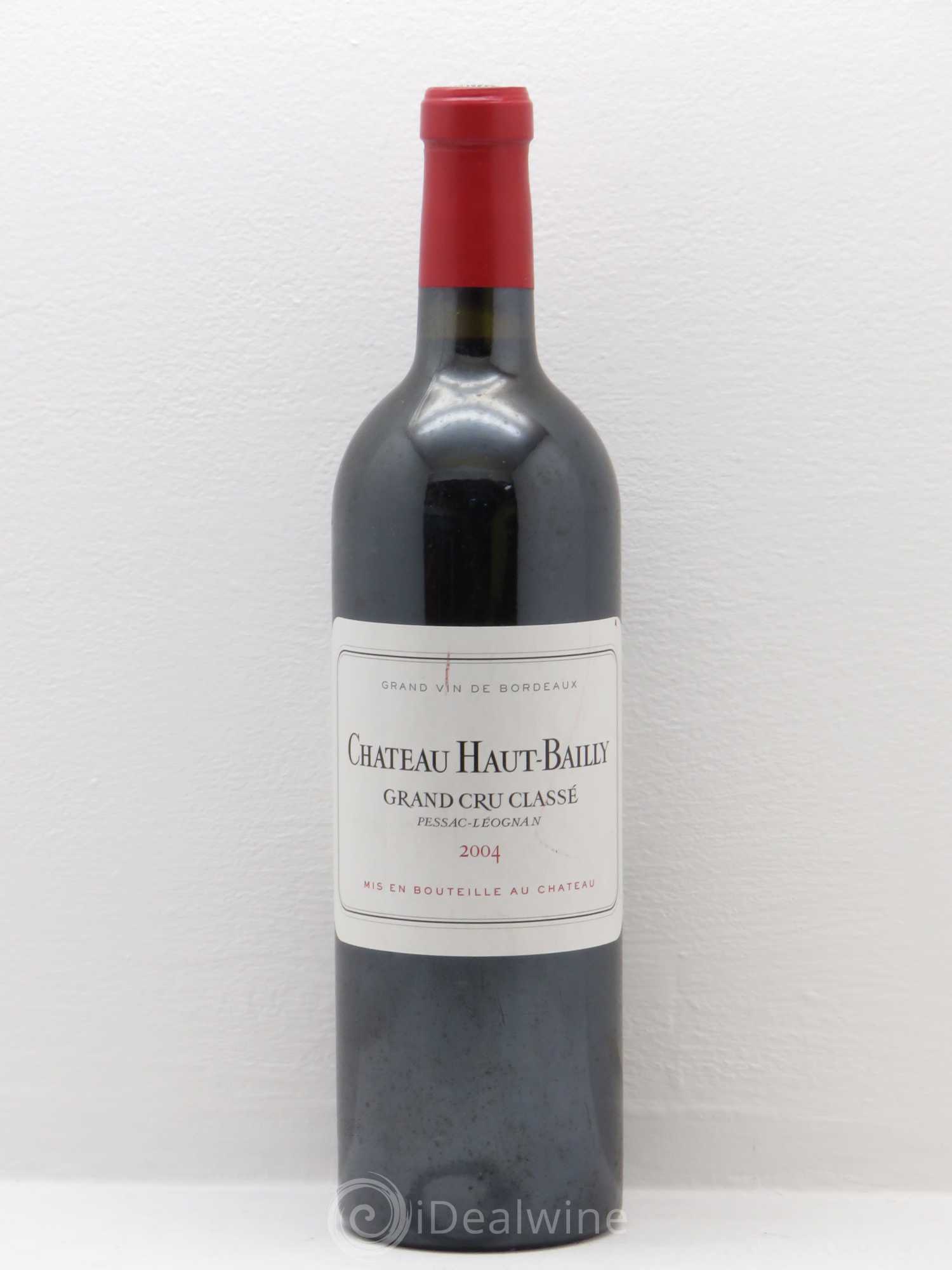 Château Haut-Bailly Cru Classé de Graves 2004 - Lot de 6 bouteilles - 0